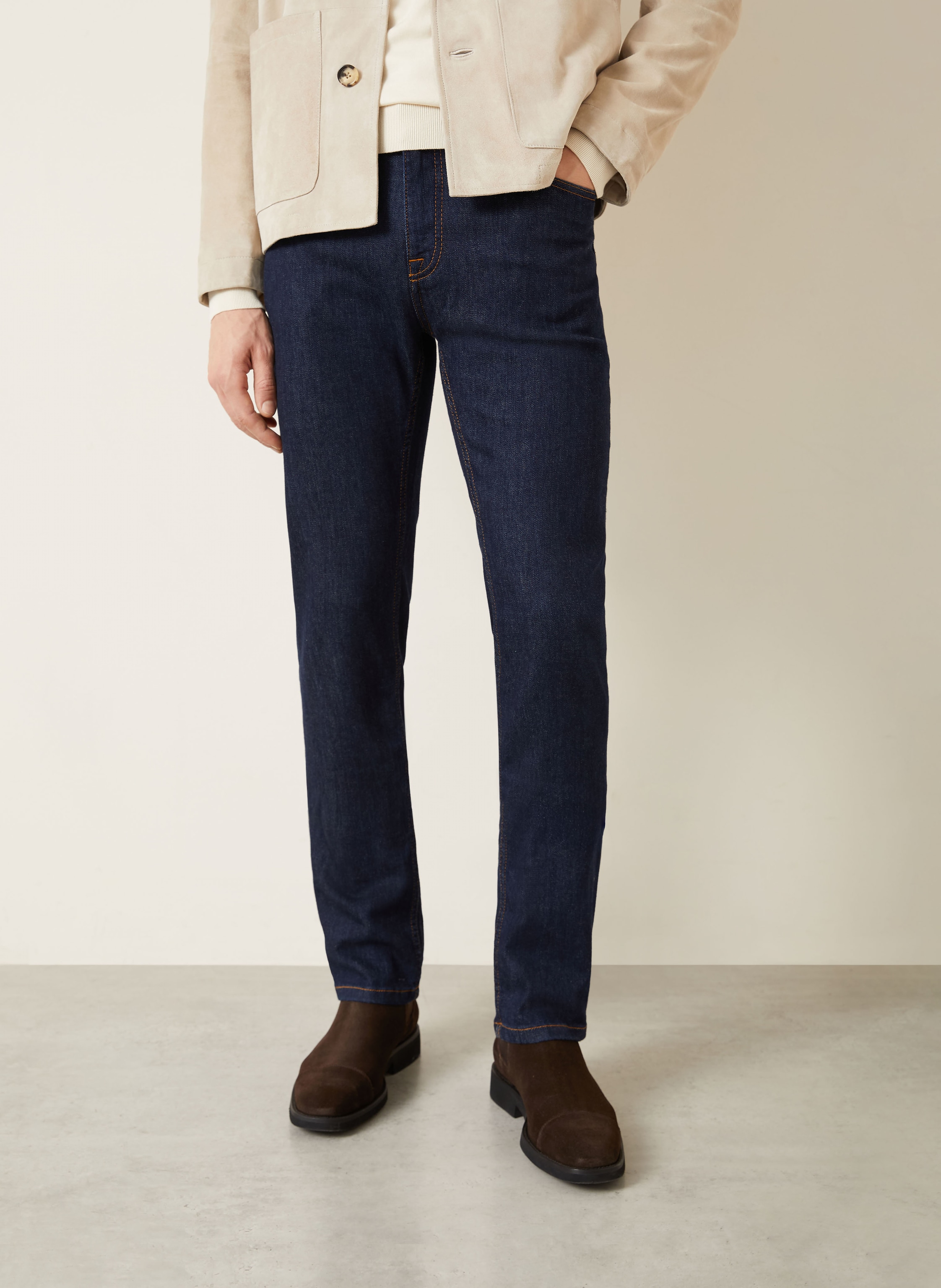 Thumbnail - Etro Jeans Slim Fit blau