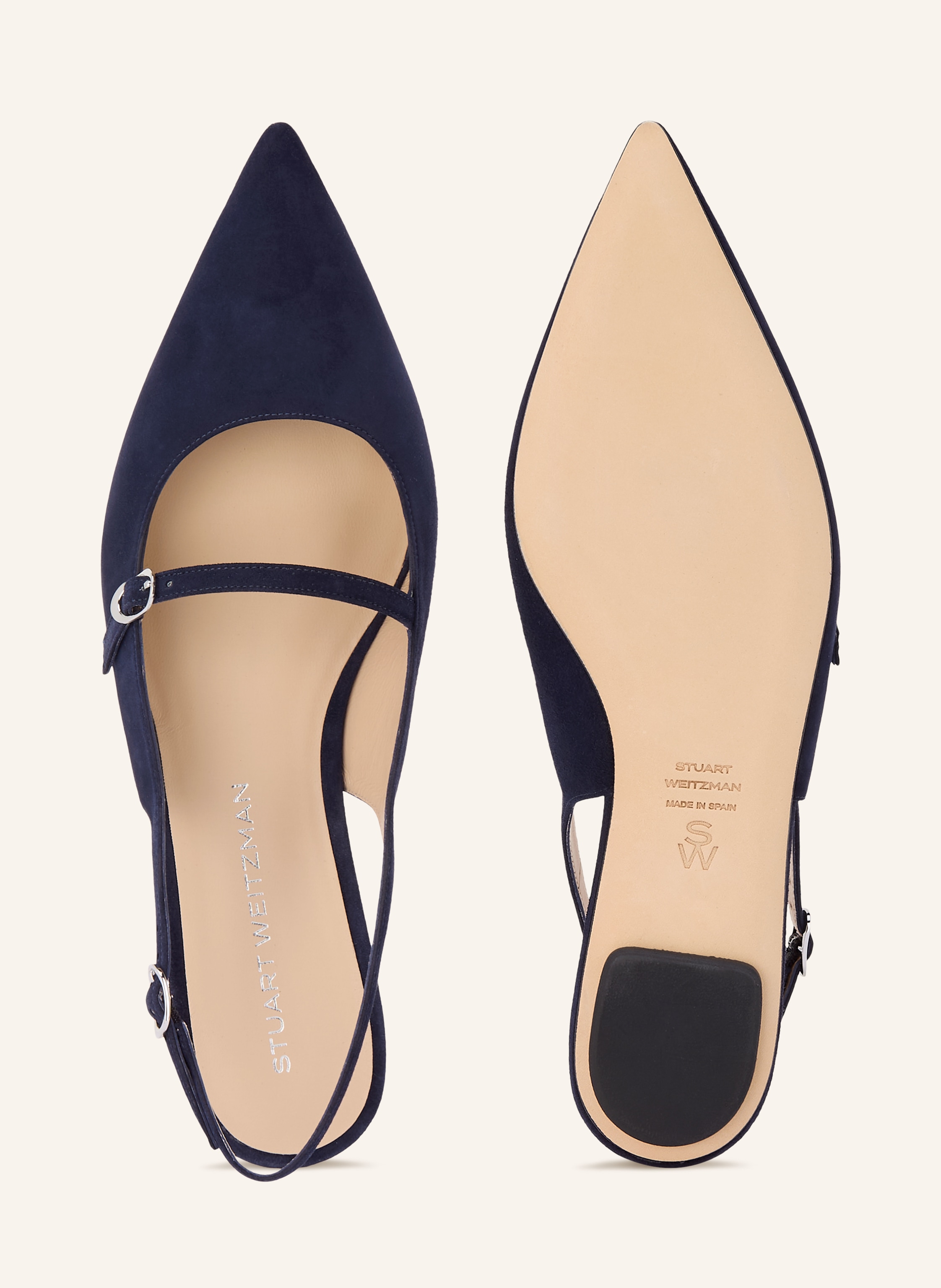 Thumbnail - Stuart Weitzman Slingpumps Emilia blau