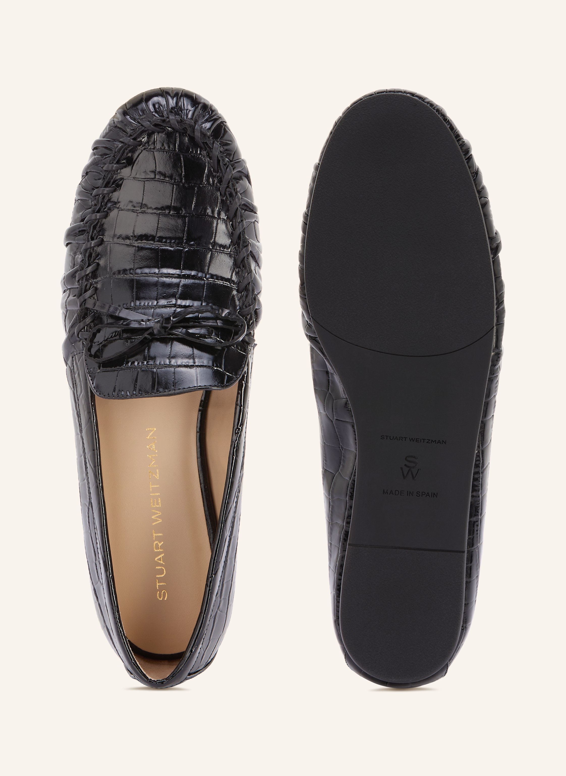 Thumbnail - Stuart Weitzman Loafer Britt schwarz