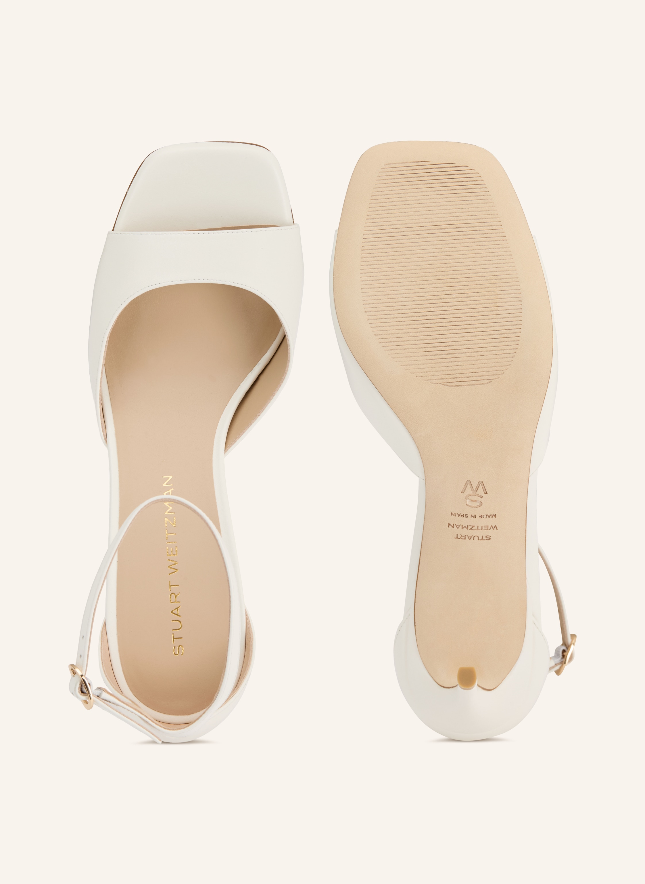 Thumbnail - Stuart Weitzman Sandaletten Nudistia beige