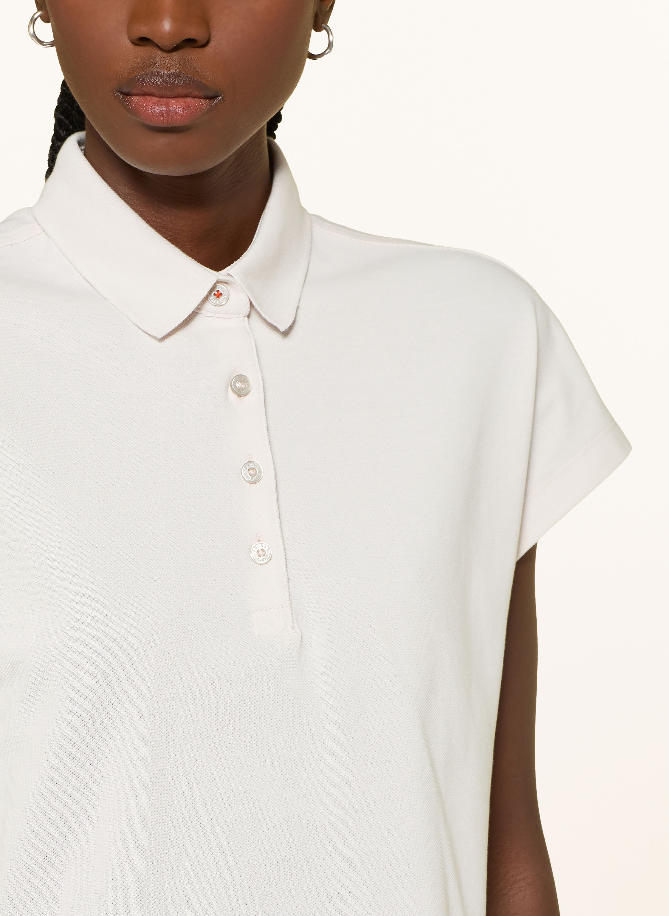 Thumbnail - Parajumpers Piqué-Poloshirt Alya weiss