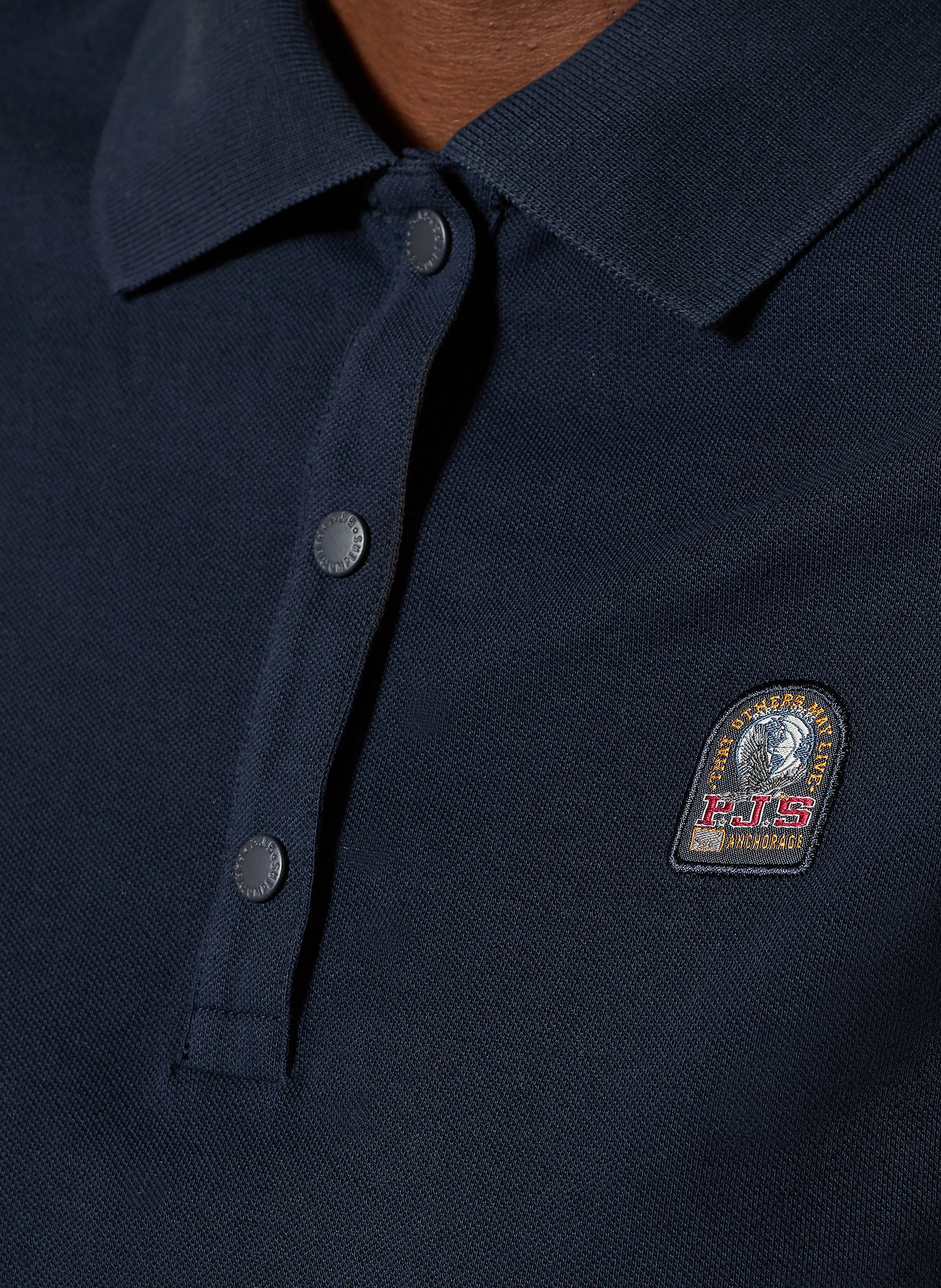 Thumbnail - Parajumpers Piqué-Poloshirt Enif blau