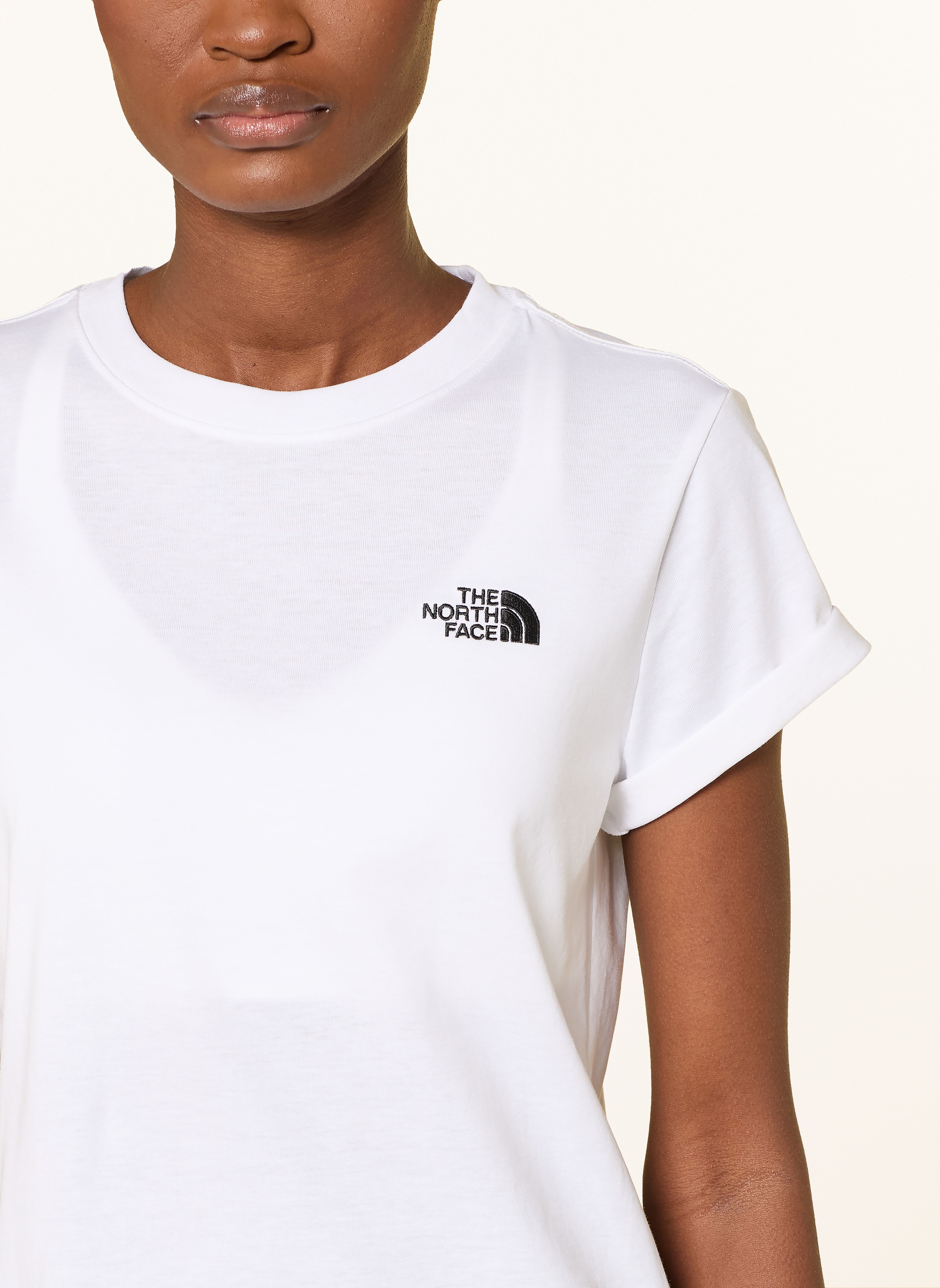 Thumbnail - The North Face T-Shirt Evolution Simple Dome weiss