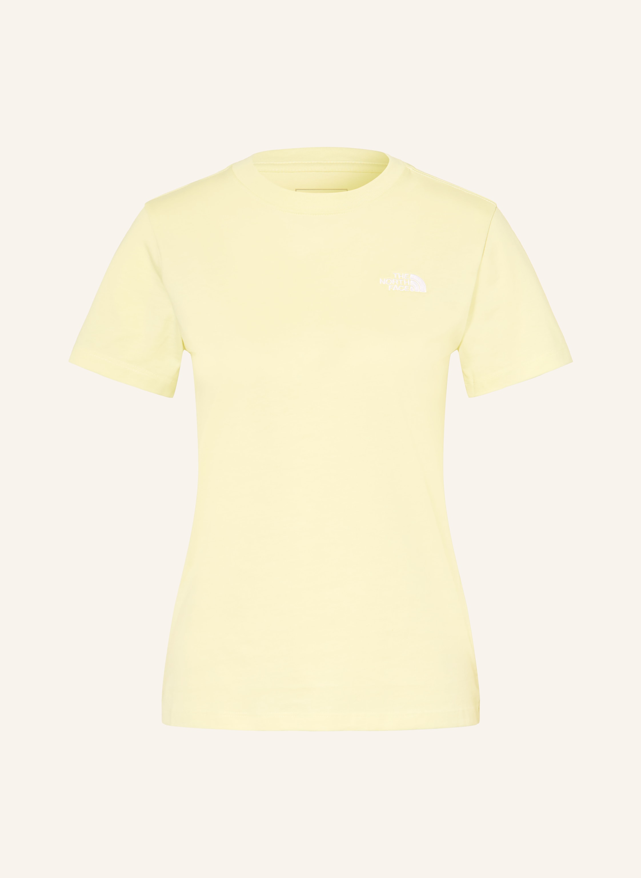 The North Face T-Shirt Evolution Simple Dome gelb
