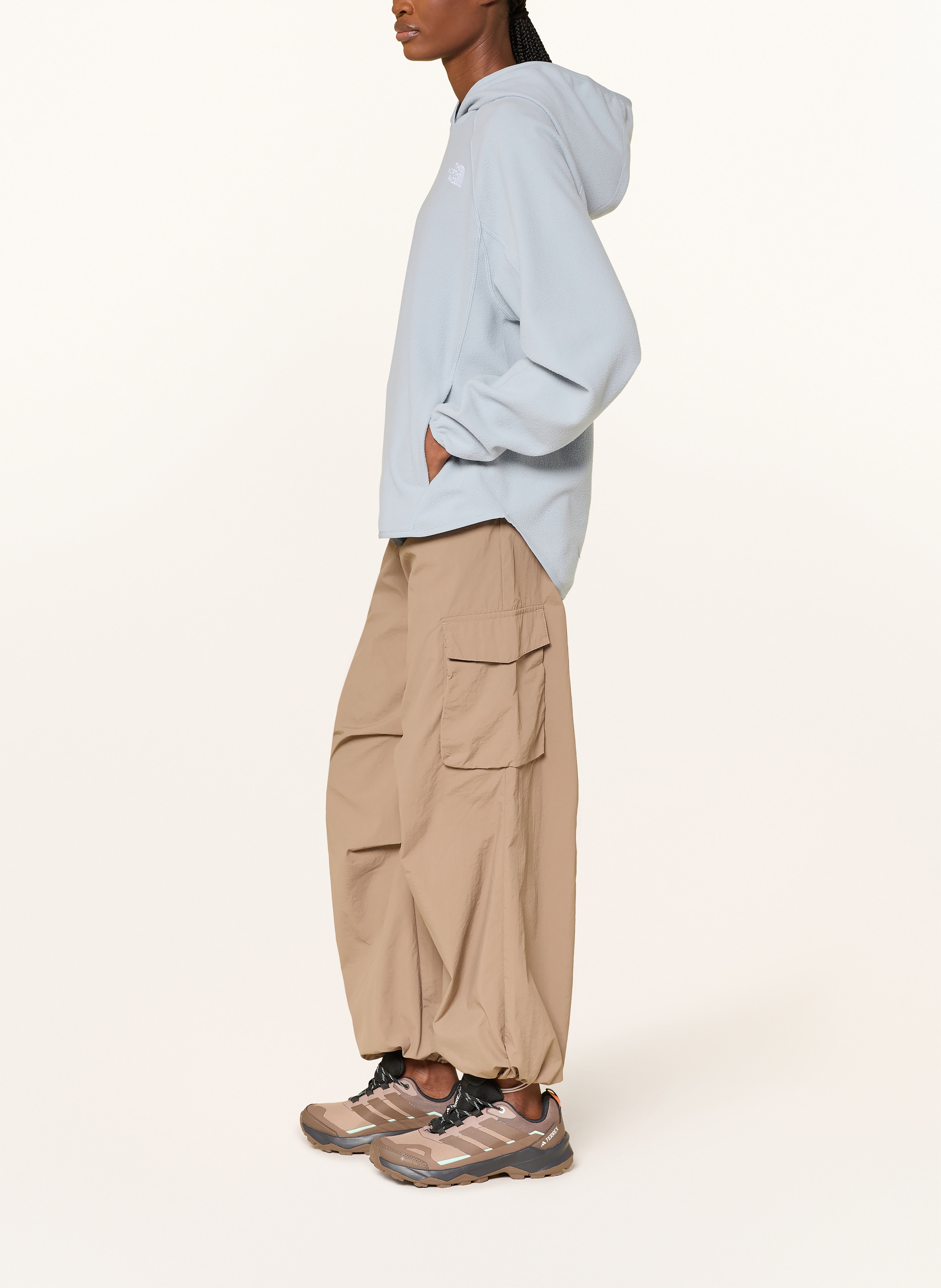 Thumbnail - The North Face Fleece-Hoodie Oxara grau