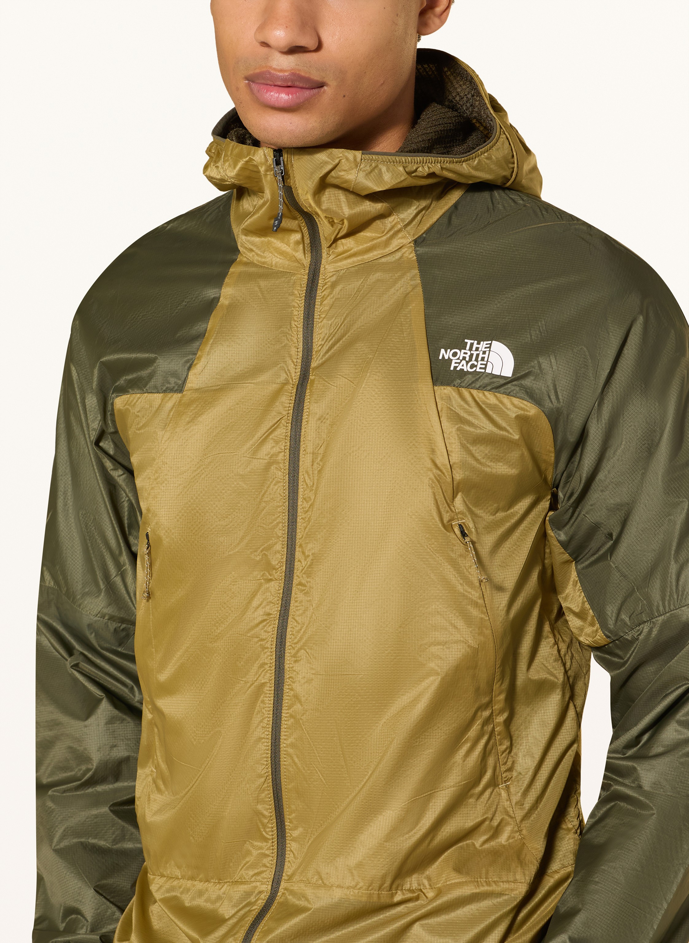 Thumbnail - The North Face Windbreaker Ridgelite Futurefleece gruen