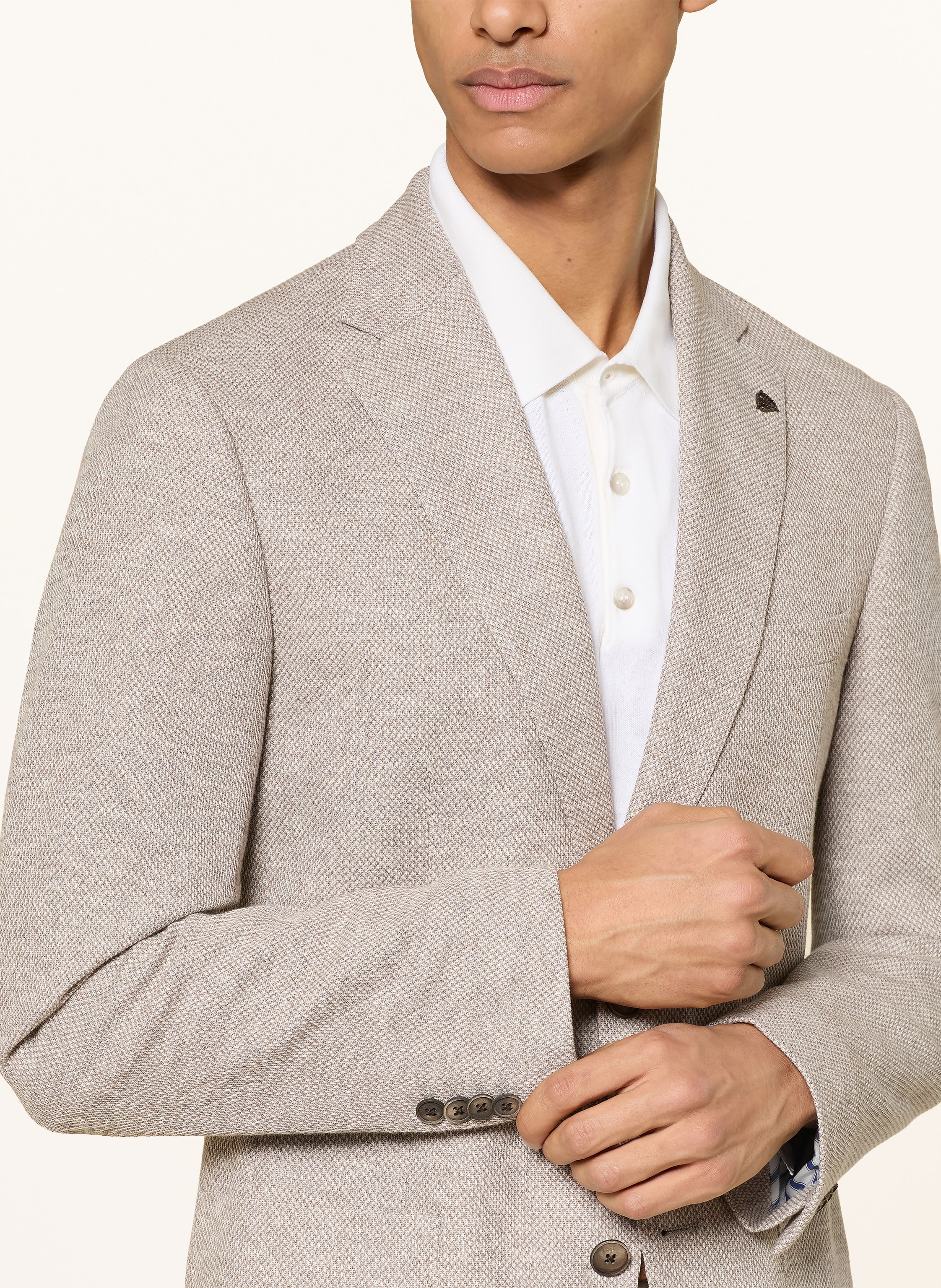 Thumbnail - Roy Robson Sakko Regular Fit beige