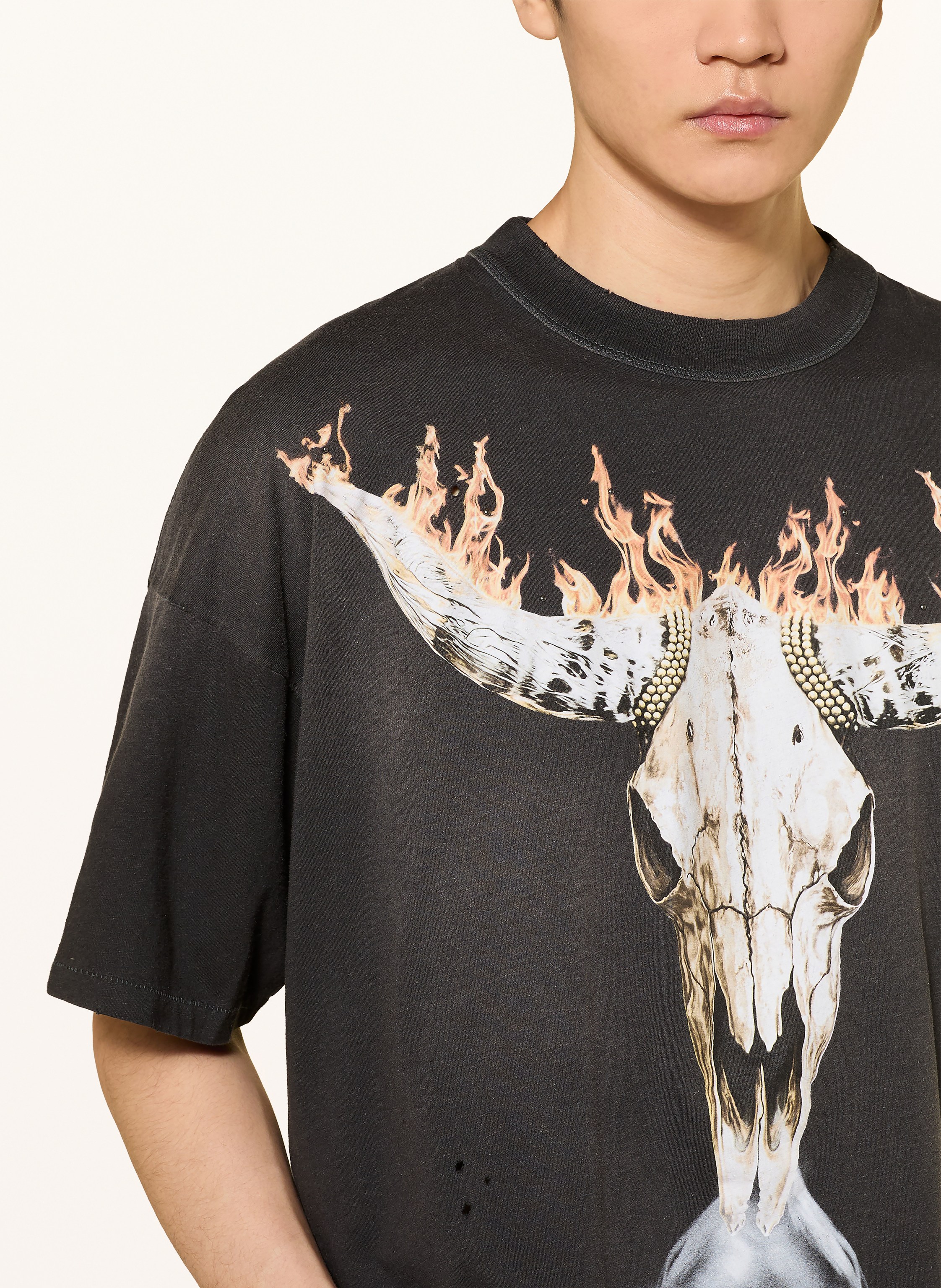 Thumbnail - Represent T-Shirt Mit Nieten schwarz