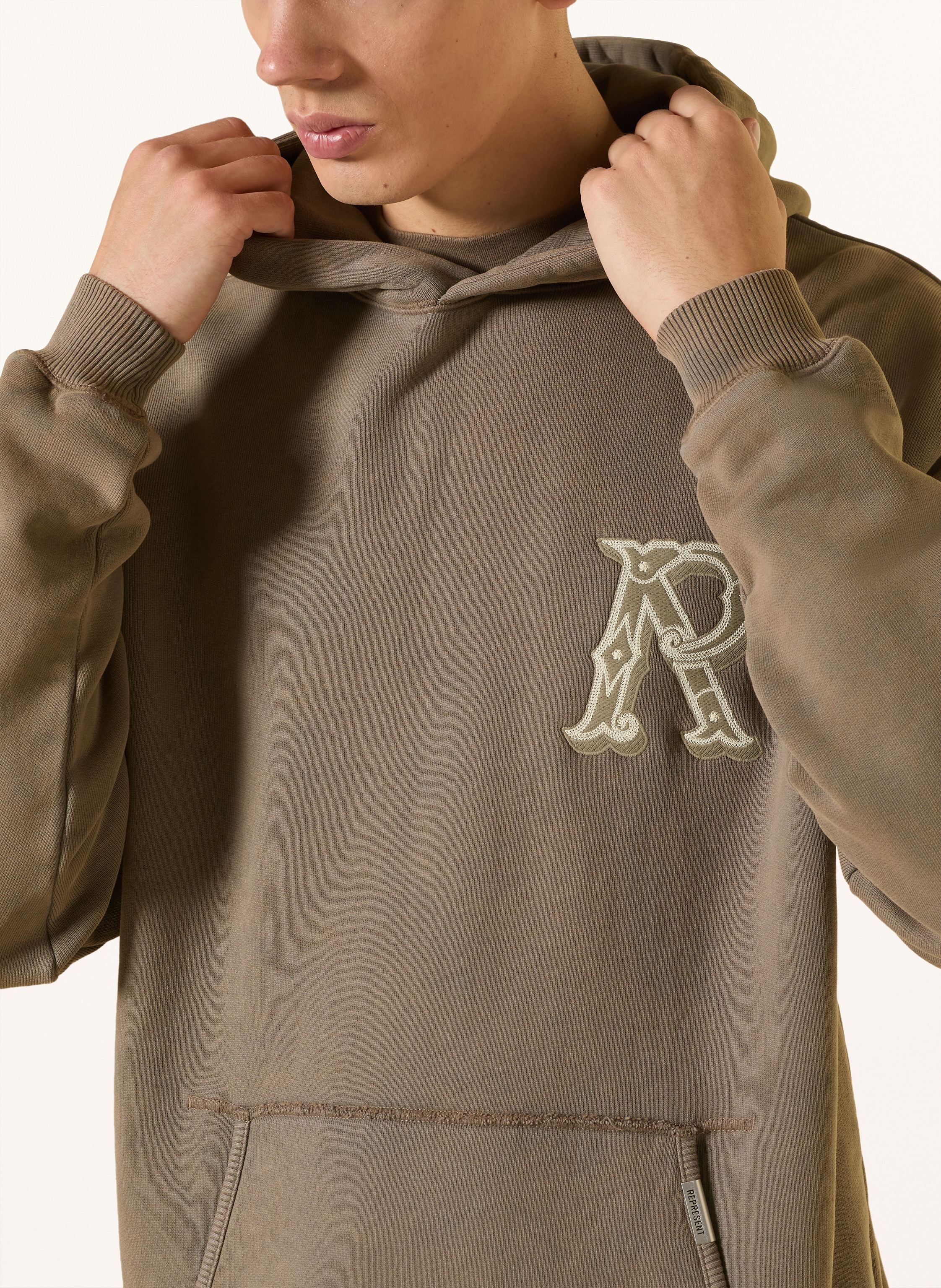 Thumbnail - Represent Hoodie braun