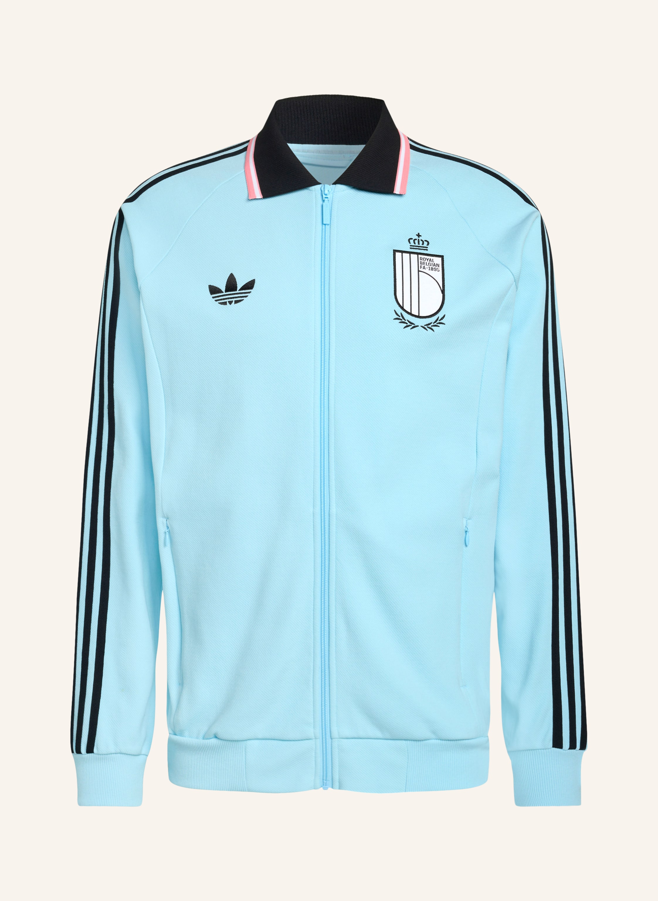 Adidas Sweatjacke Belgien 2026 blau