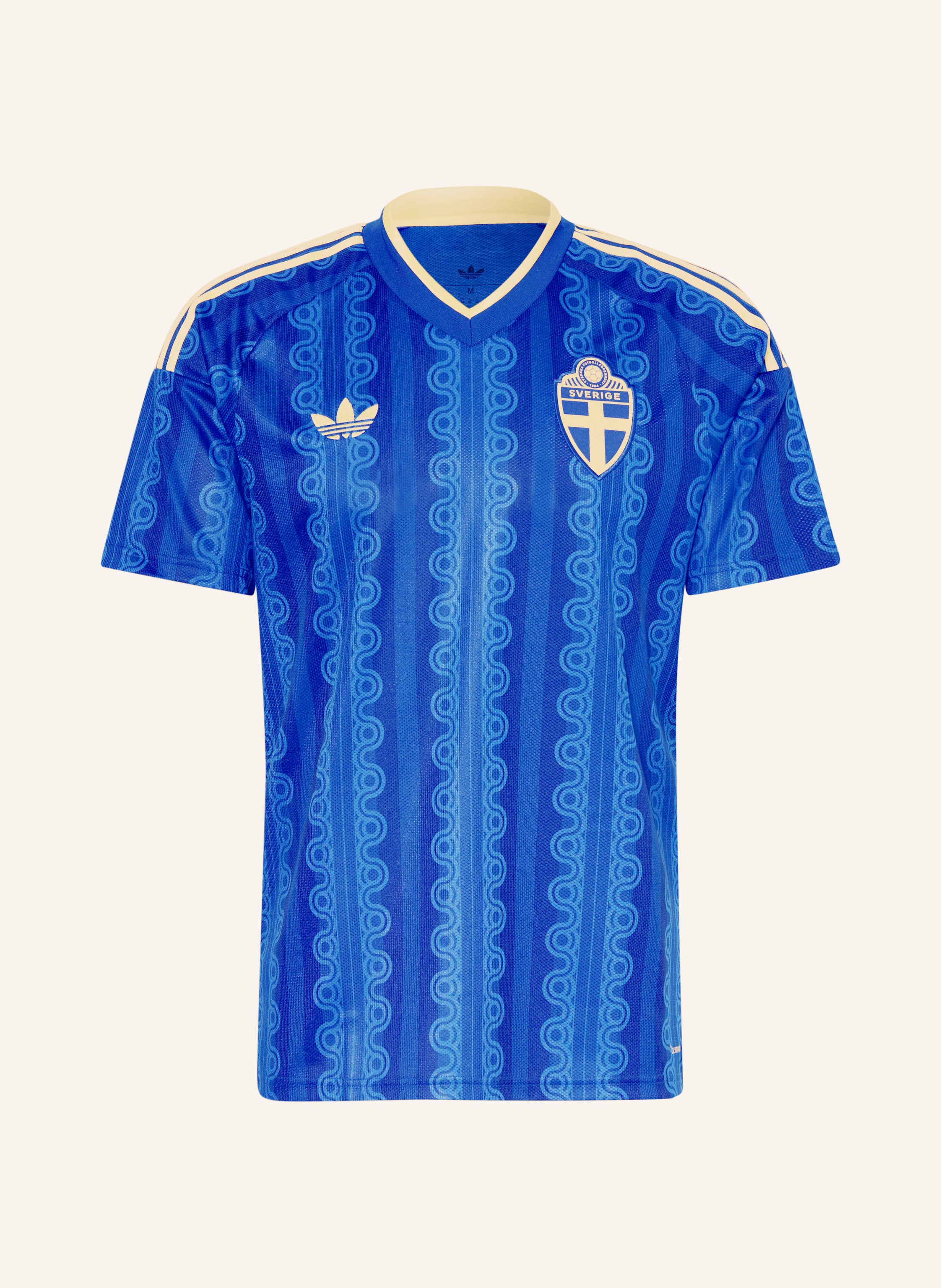 adidas Sweden Away Jersey 26 2026 World Cup in blue / light yellow