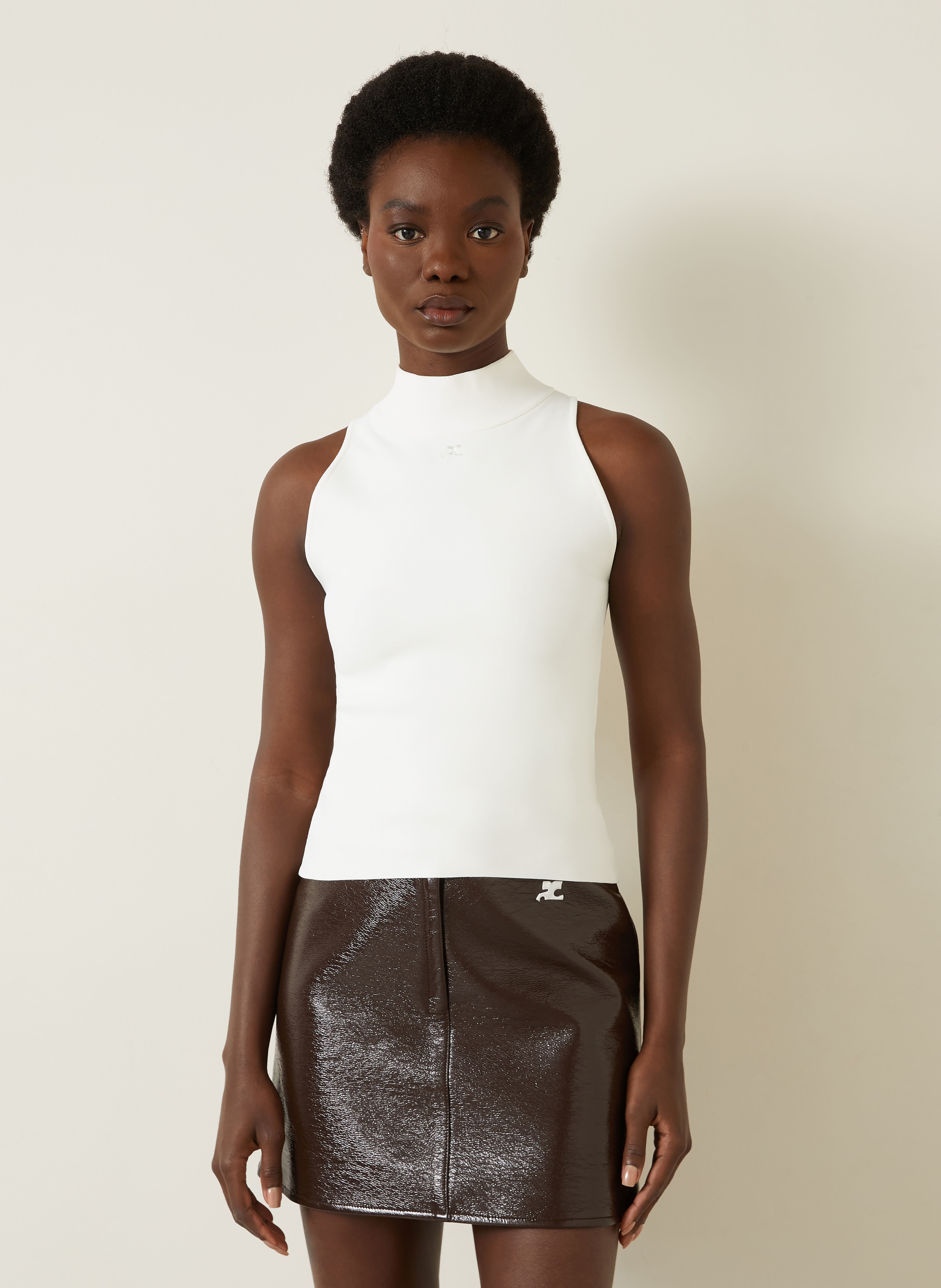 Thumbnail - Courrèges Top weiss