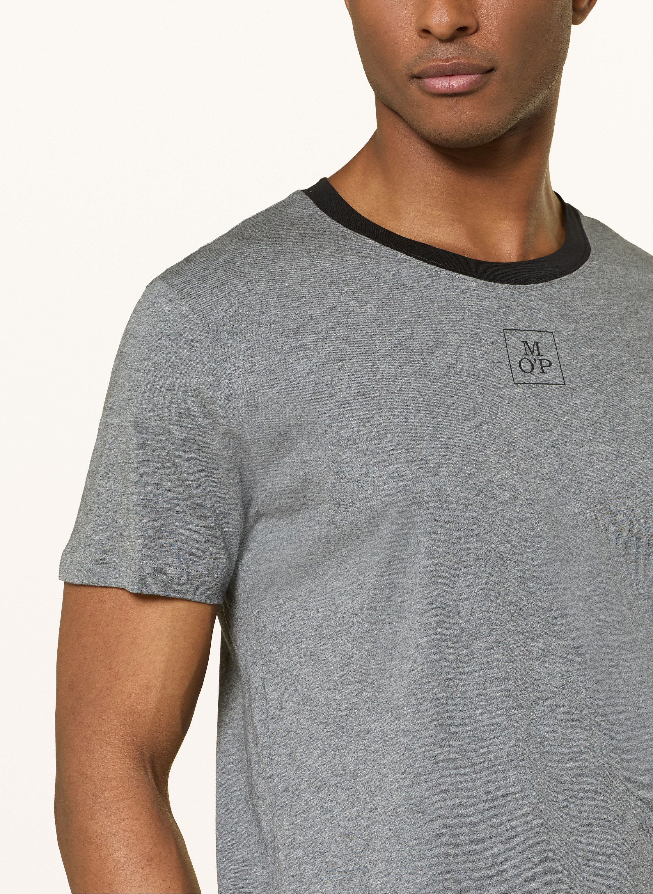 Thumbnail - Marc O'polo Shorty-Schlafanzug grau