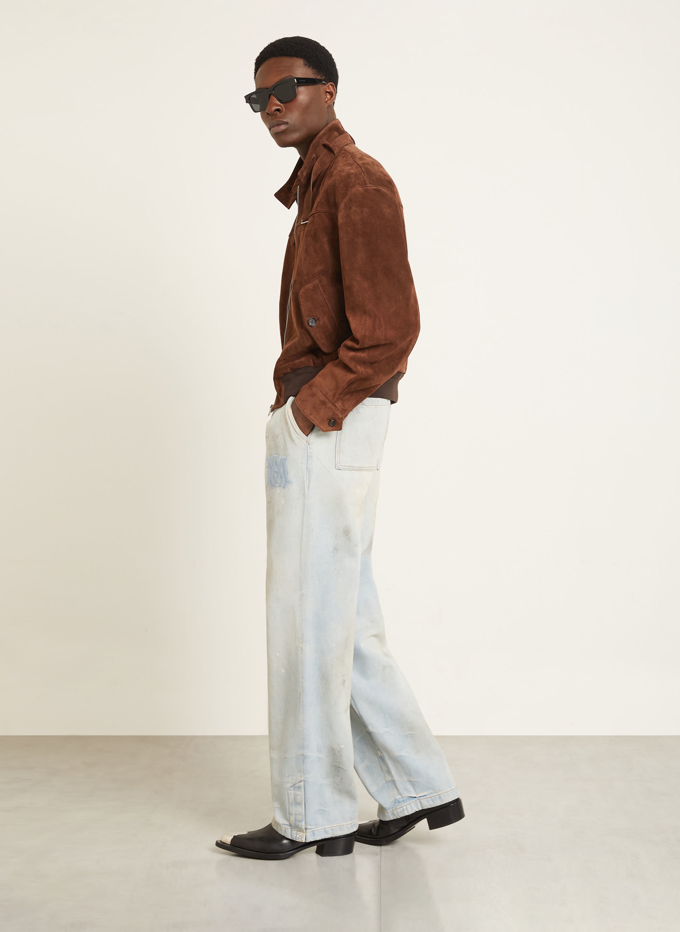Thumbnail - Amiri Jeans Relaxed Baggy Fit blau