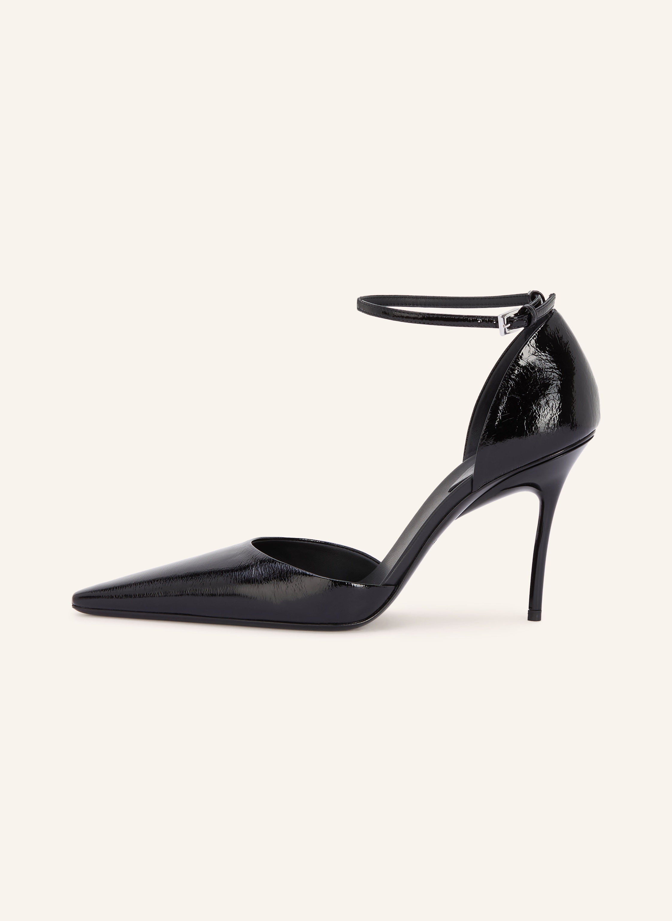 Thumbnail - Alaïa Lack-Pumps D'orsay schwarz