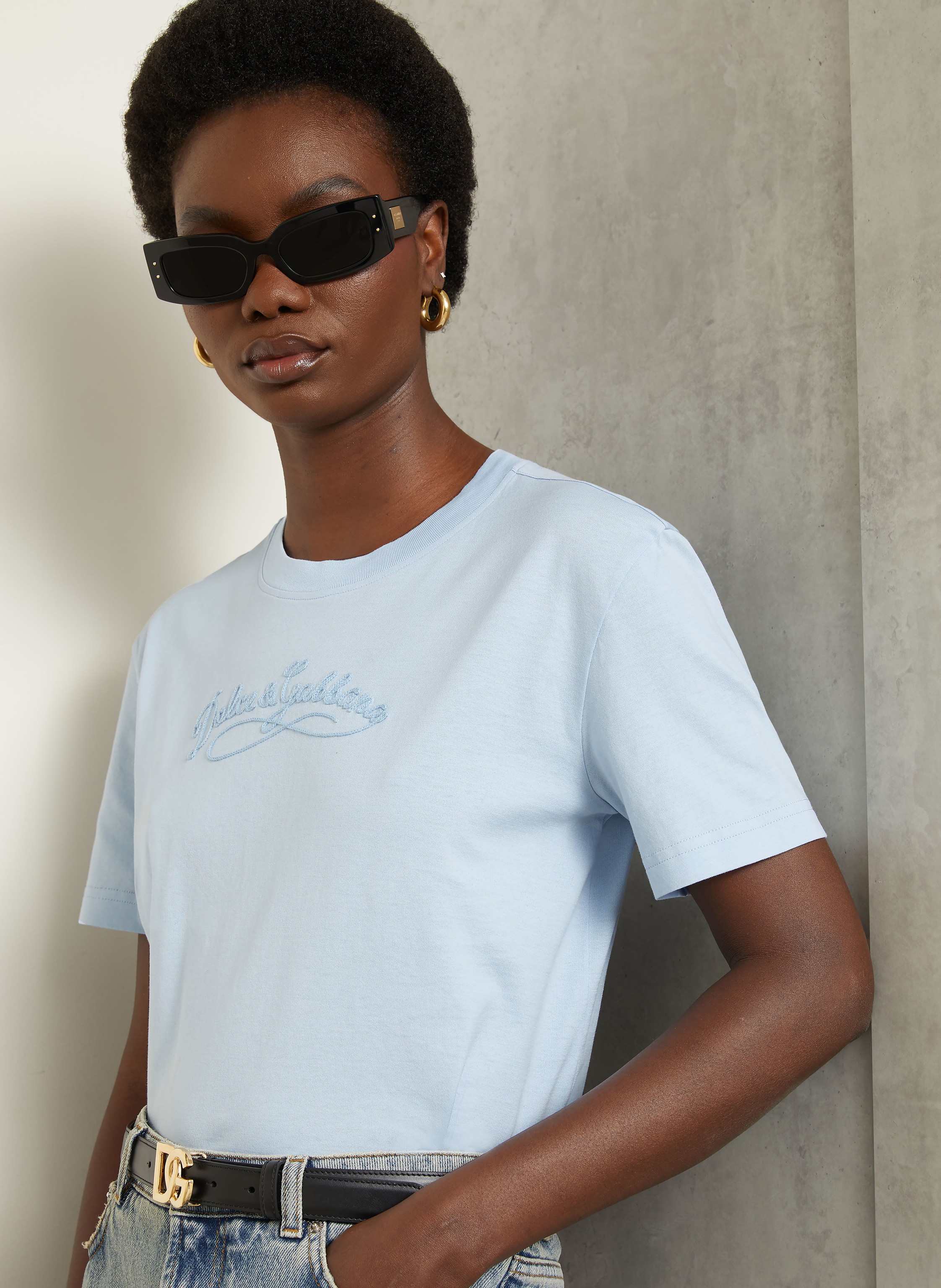 Thumbnail - Dolce & Gabbana T-Shirt blau