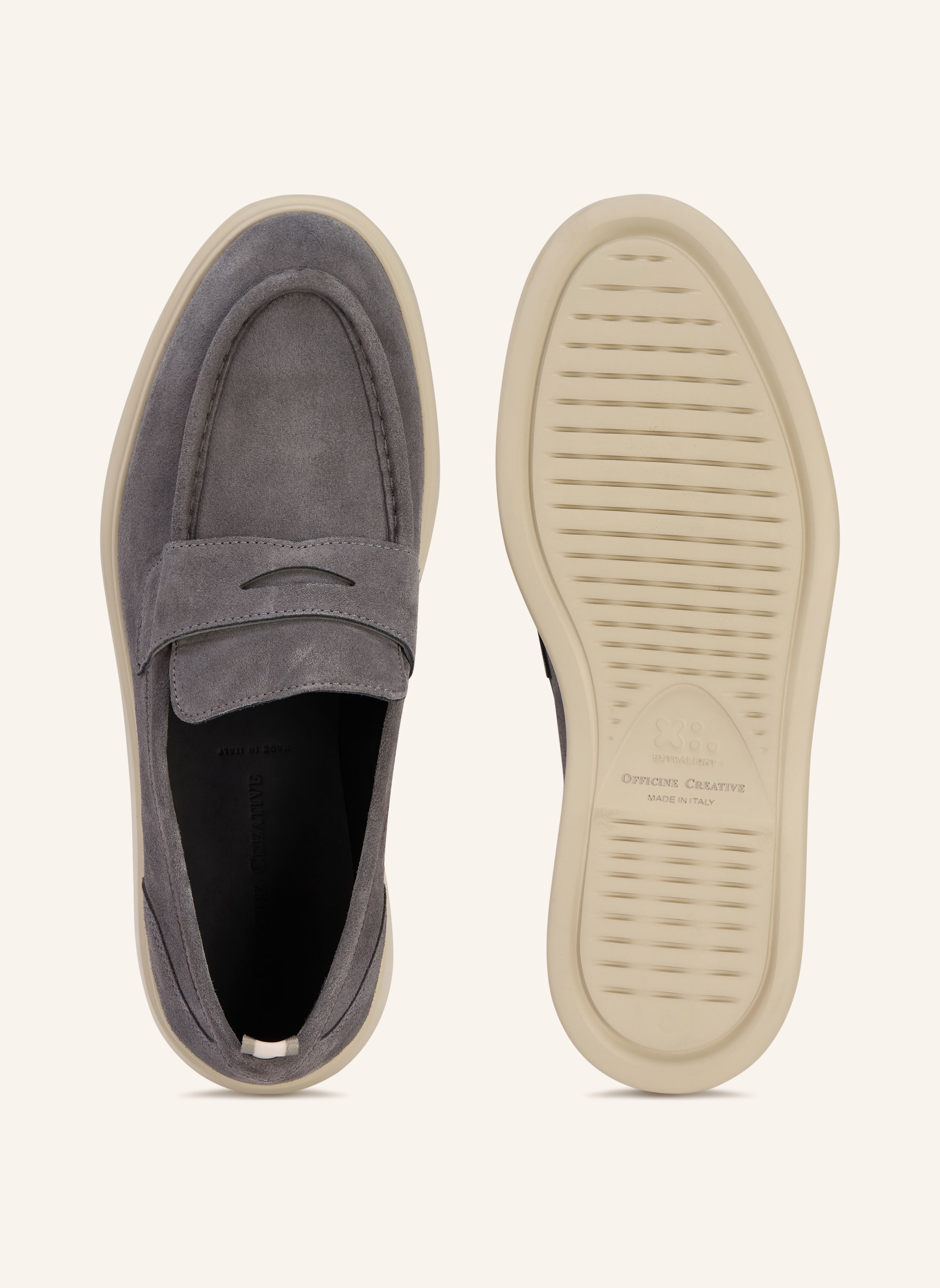 Thumbnail - Officine Creative Penny-Loafer Frame 015 blau