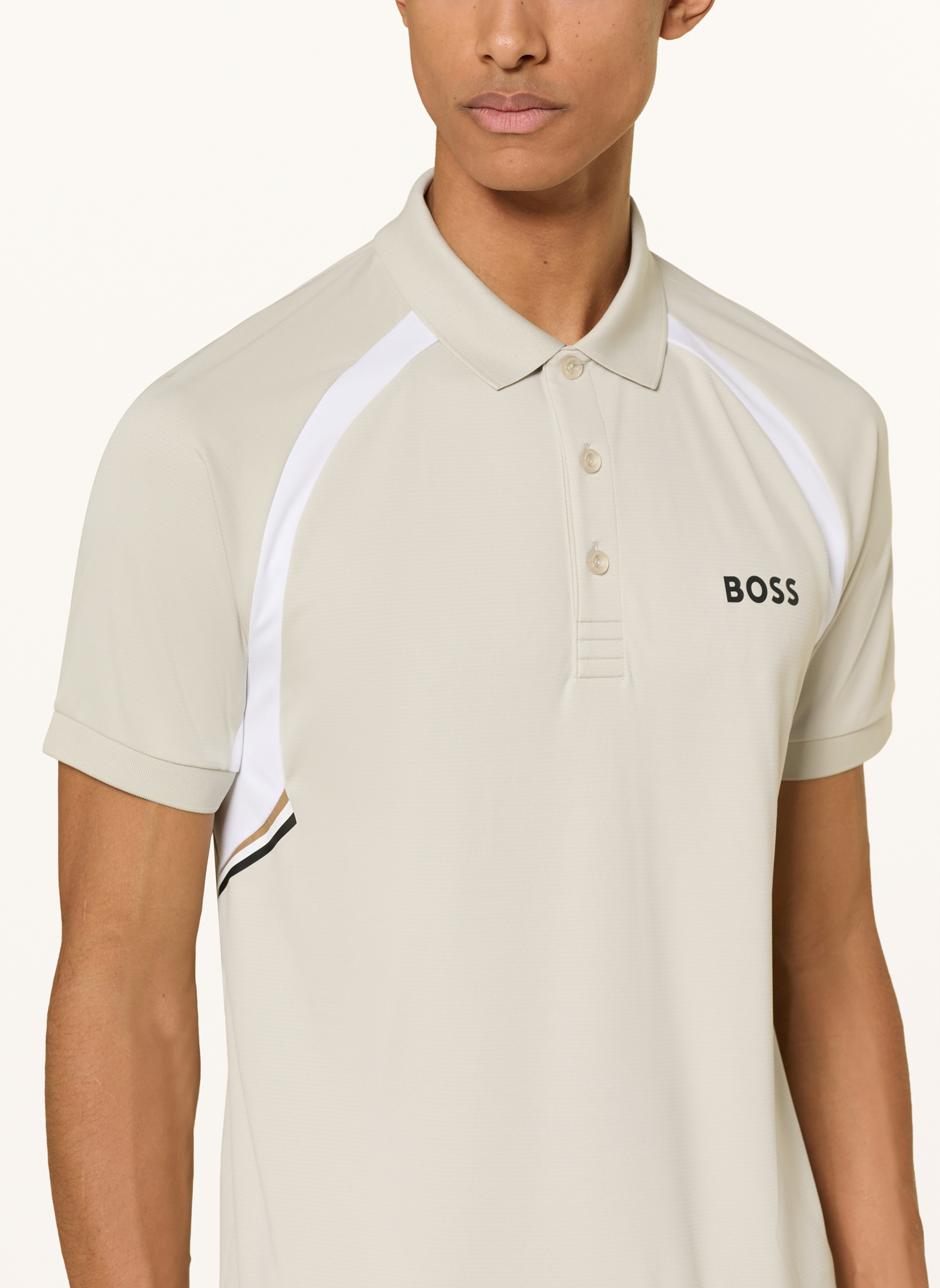 Thumbnail - Boss Funktions-Poloshirt Toc beige