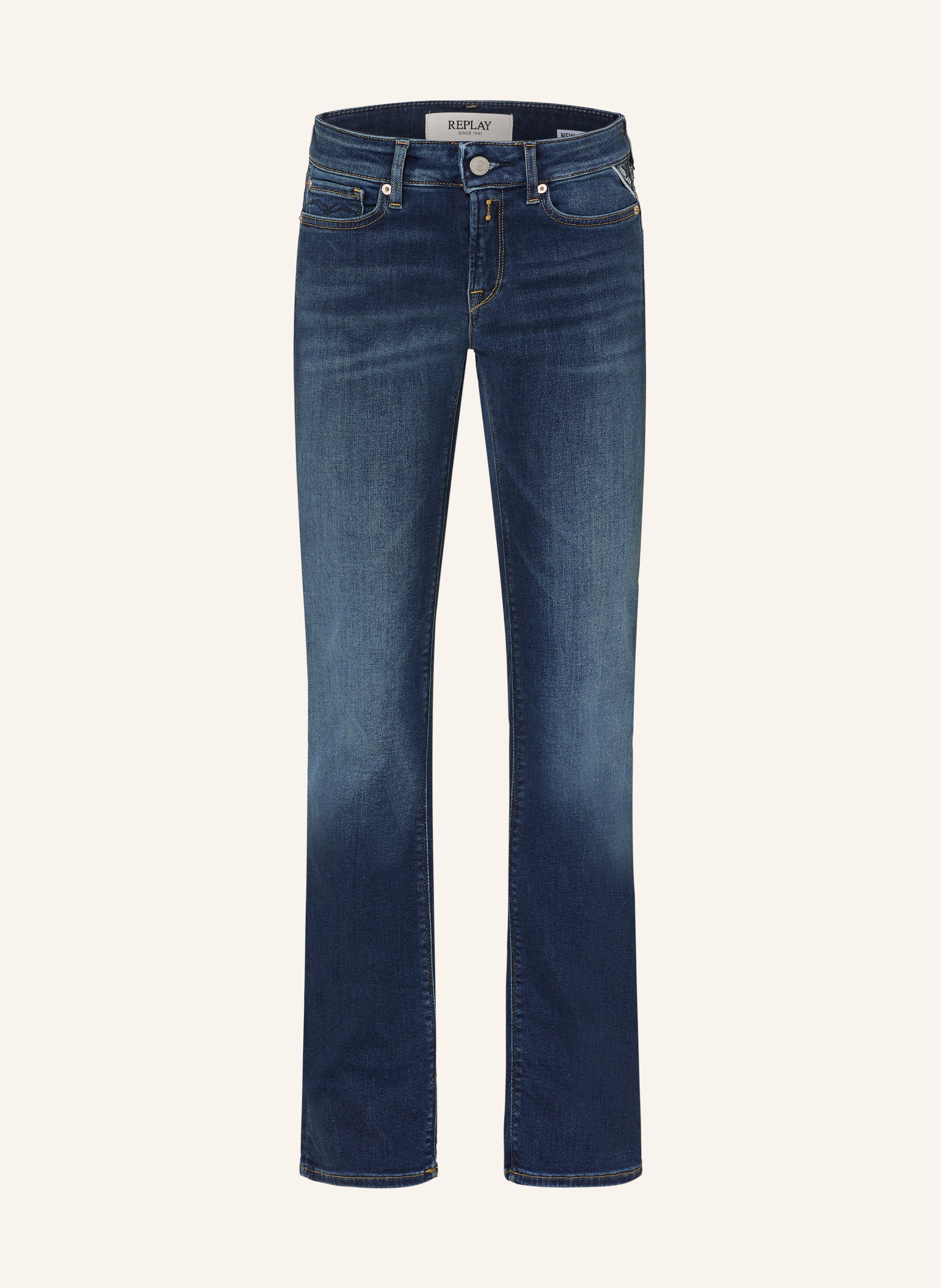 Replay Bootcut Jeans New Luz blau