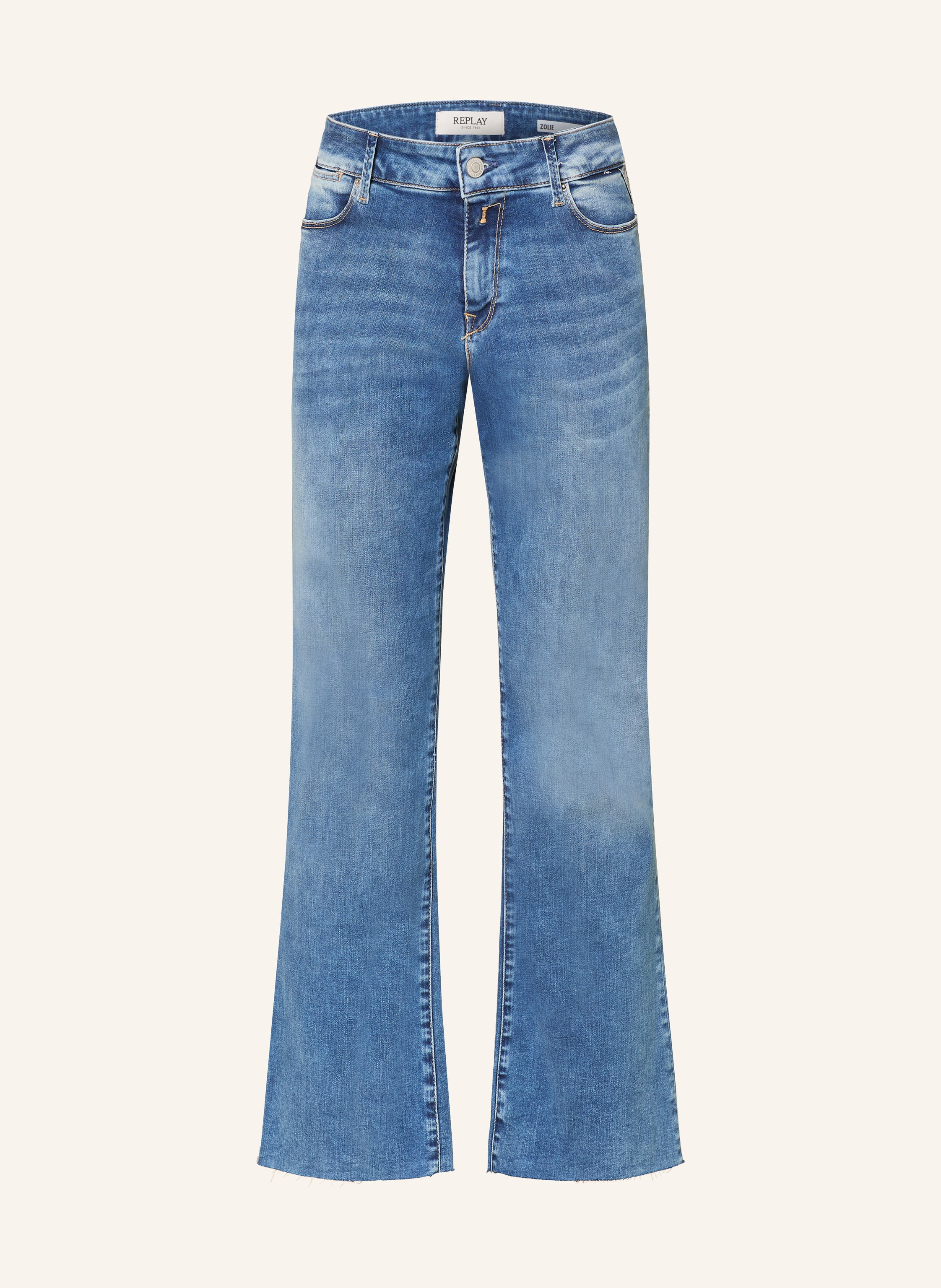 Replay Flared Jeans Zolie blau