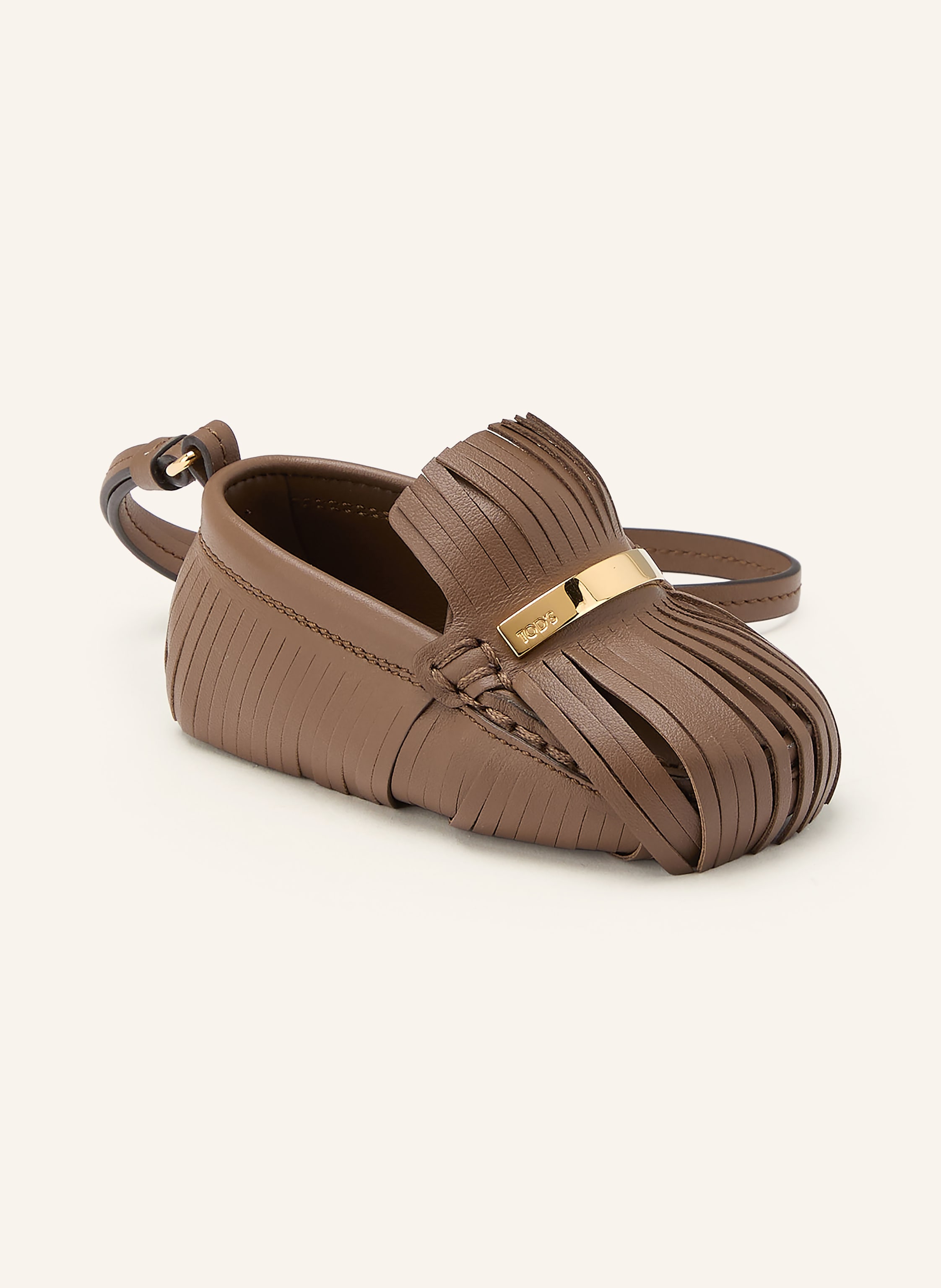 Tod's Taschenanhänger Gommino braun