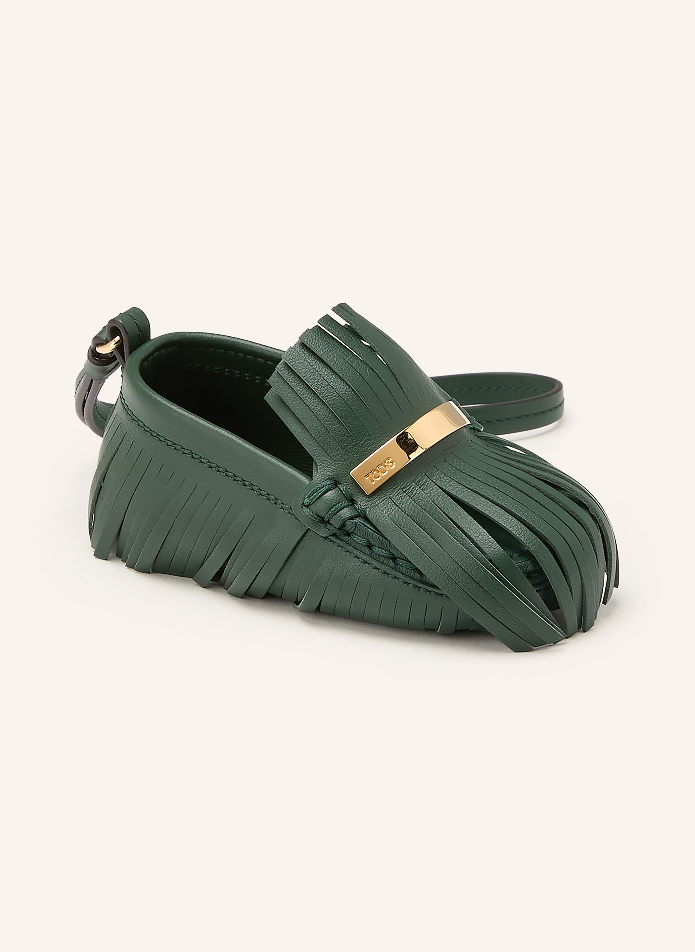 Tod's Taschenanhänger Gommino schwarz