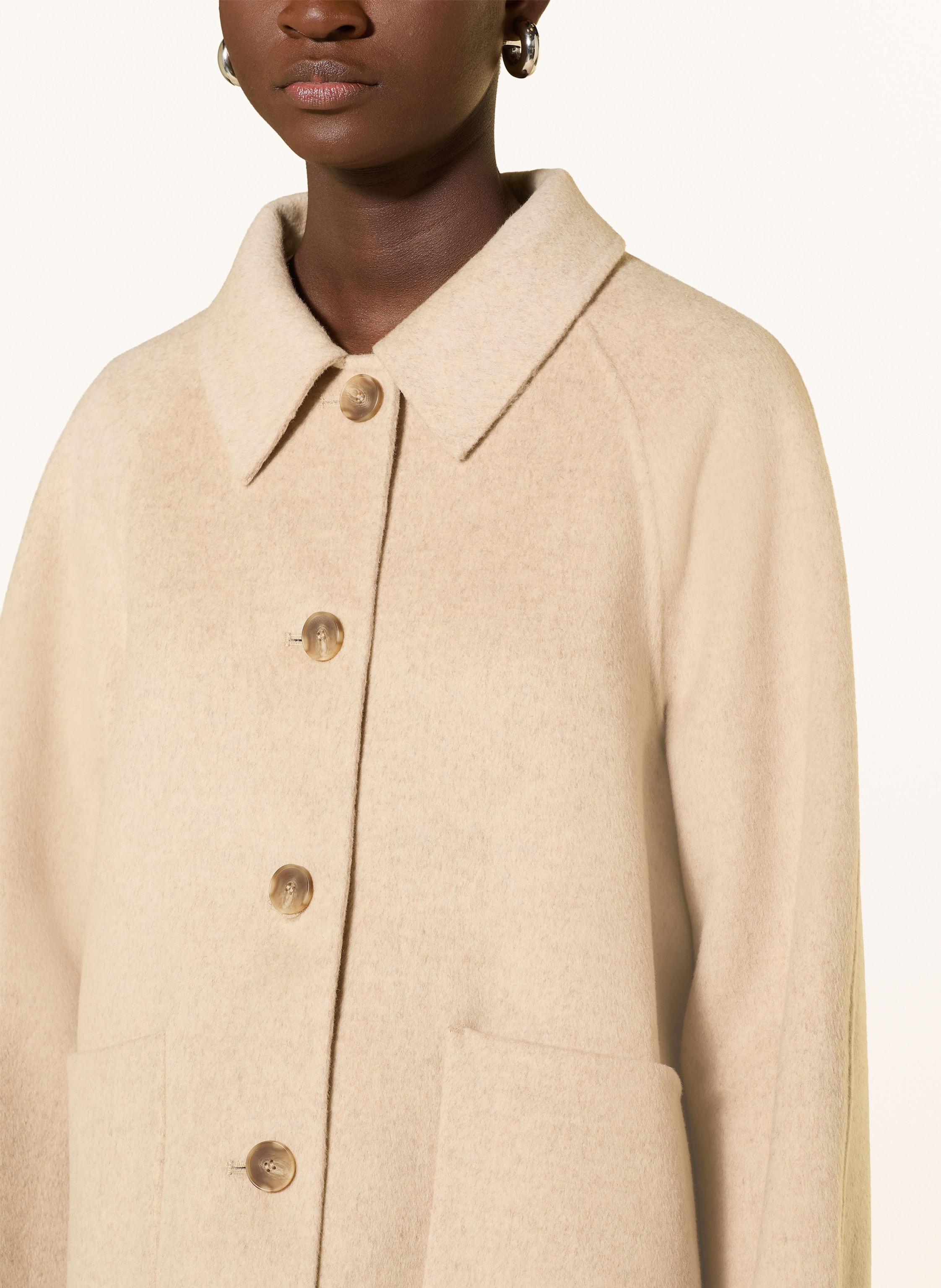 Thumbnail - Withblack Jacke Lucia beige