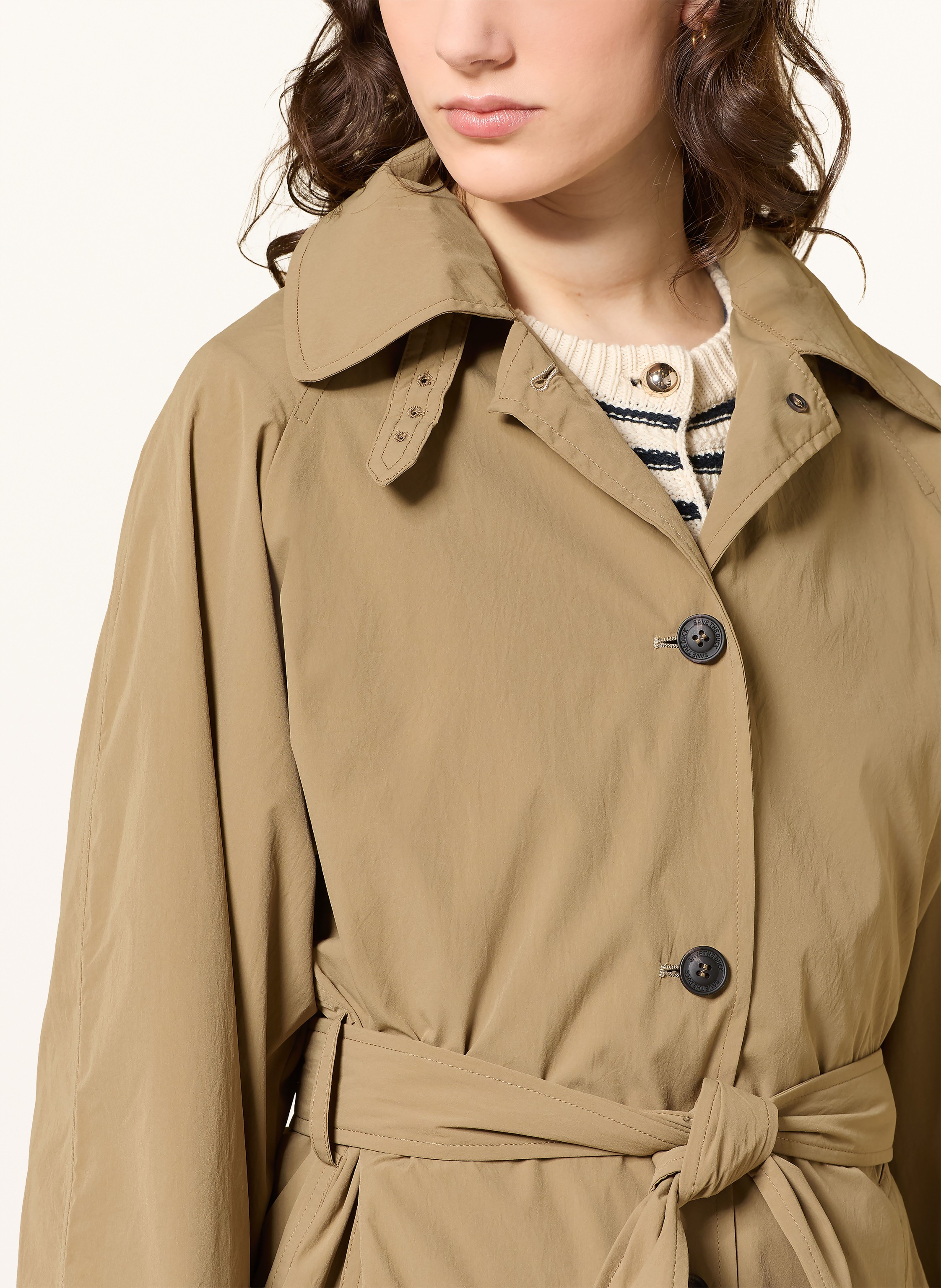 Thumbnail - Save The Duck Trenchcoat Dulcie beige