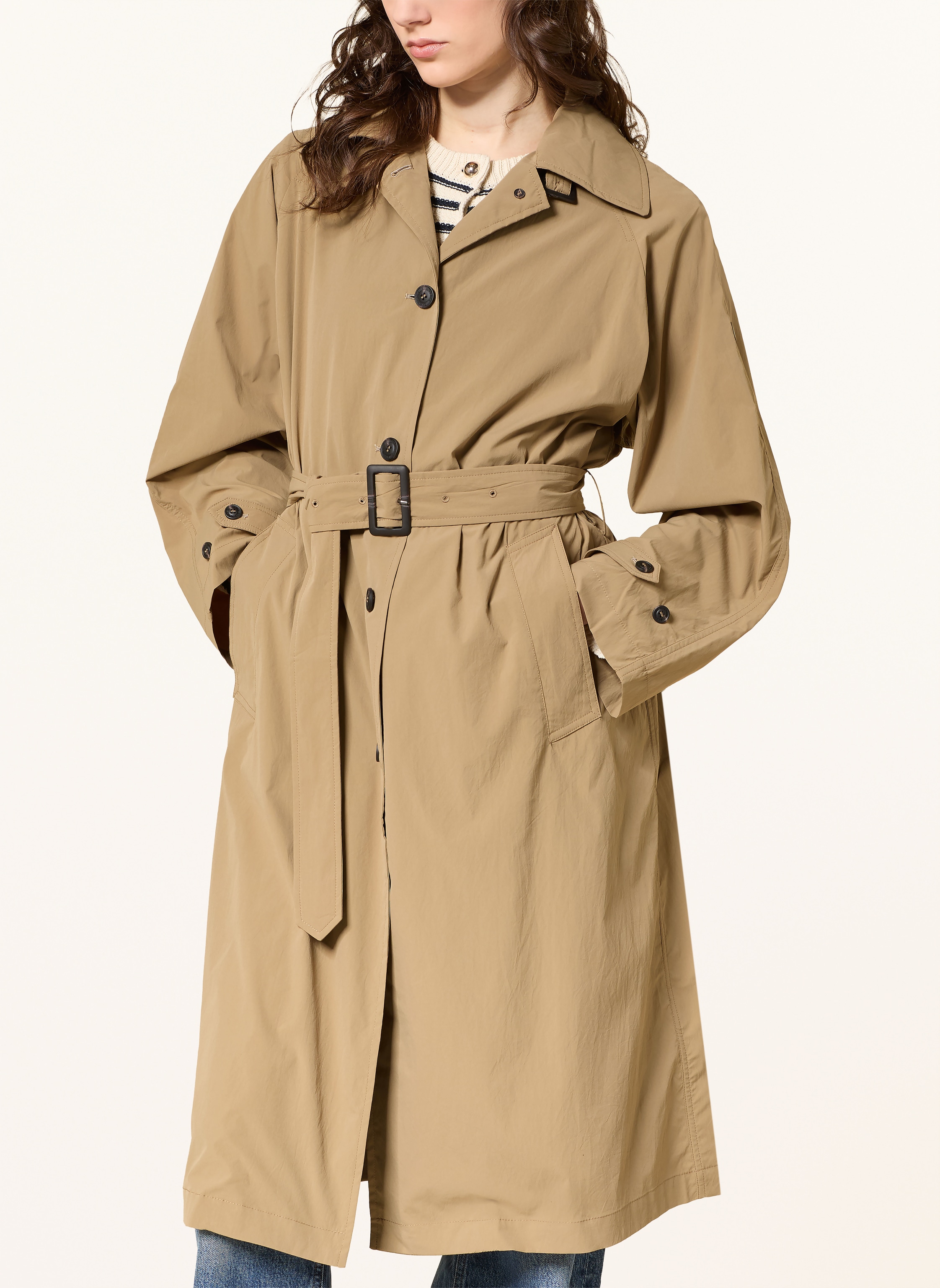 Thumbnail - Save The Duck Trenchcoat Dulcie beige
