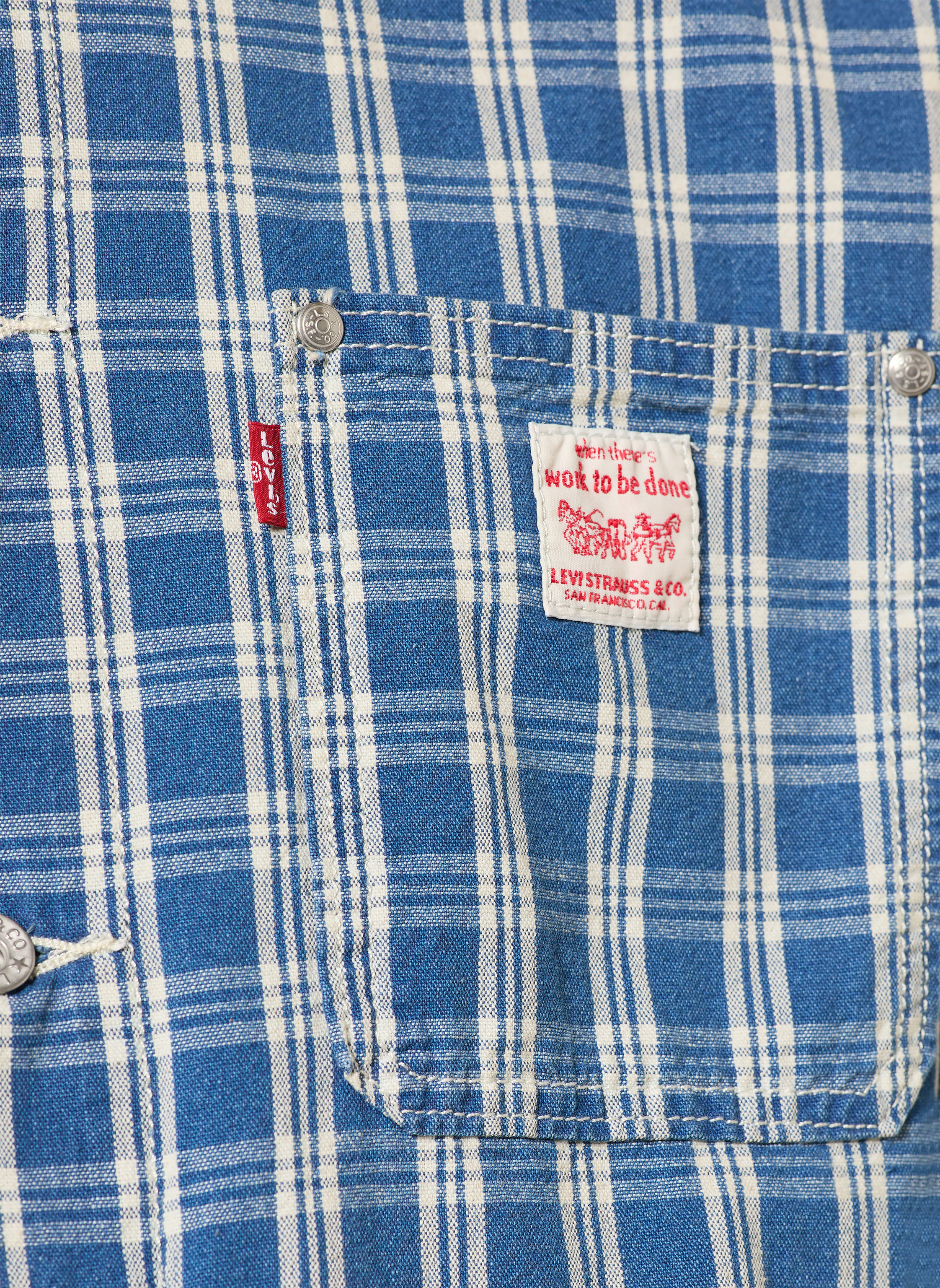 Thumbnail - Levi's® Overjacket Sunrise Trucker blau