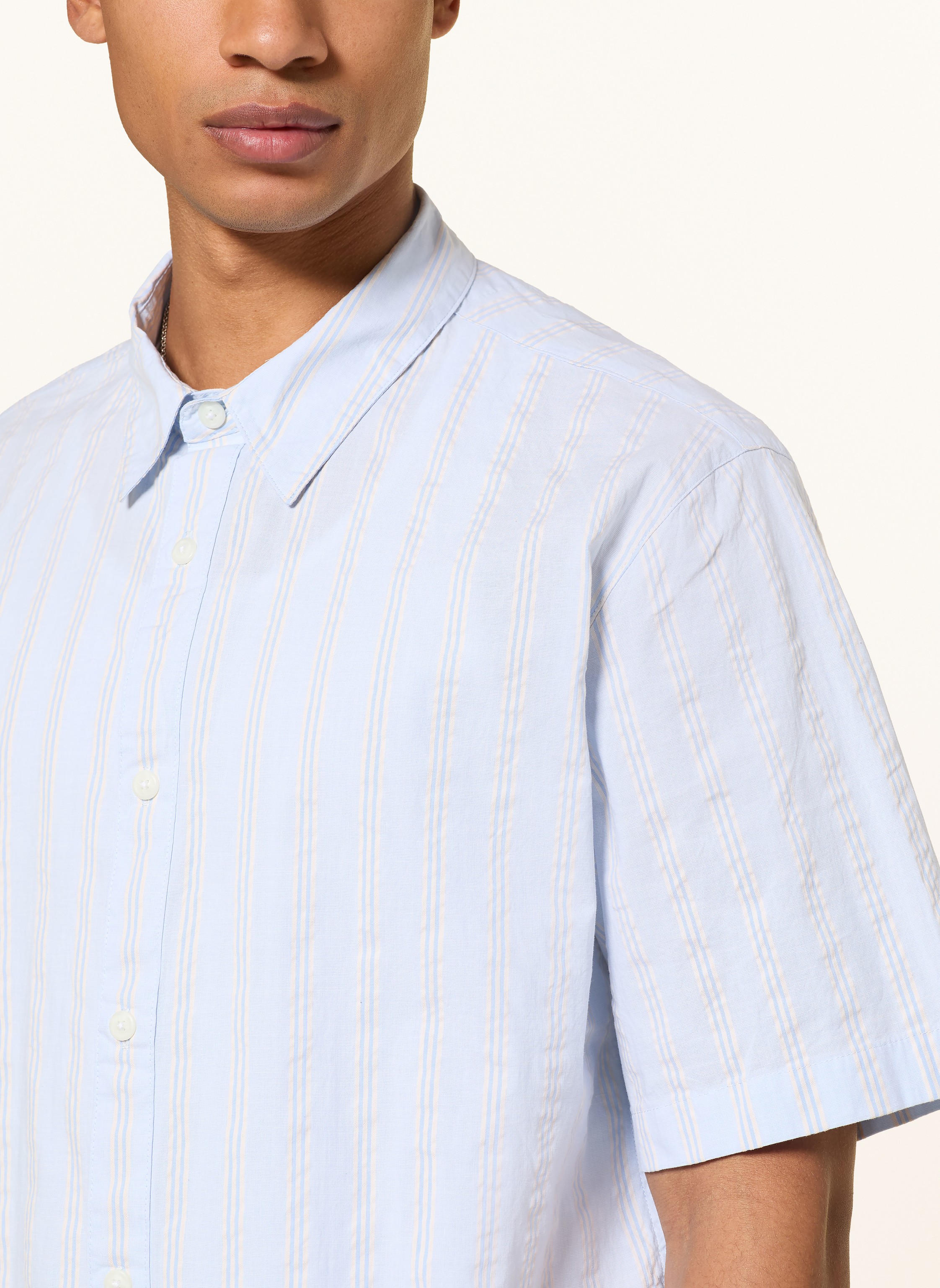 Thumbnail - Levi's® Kurzarm-Hemd Relaxed Boxy Fit blau