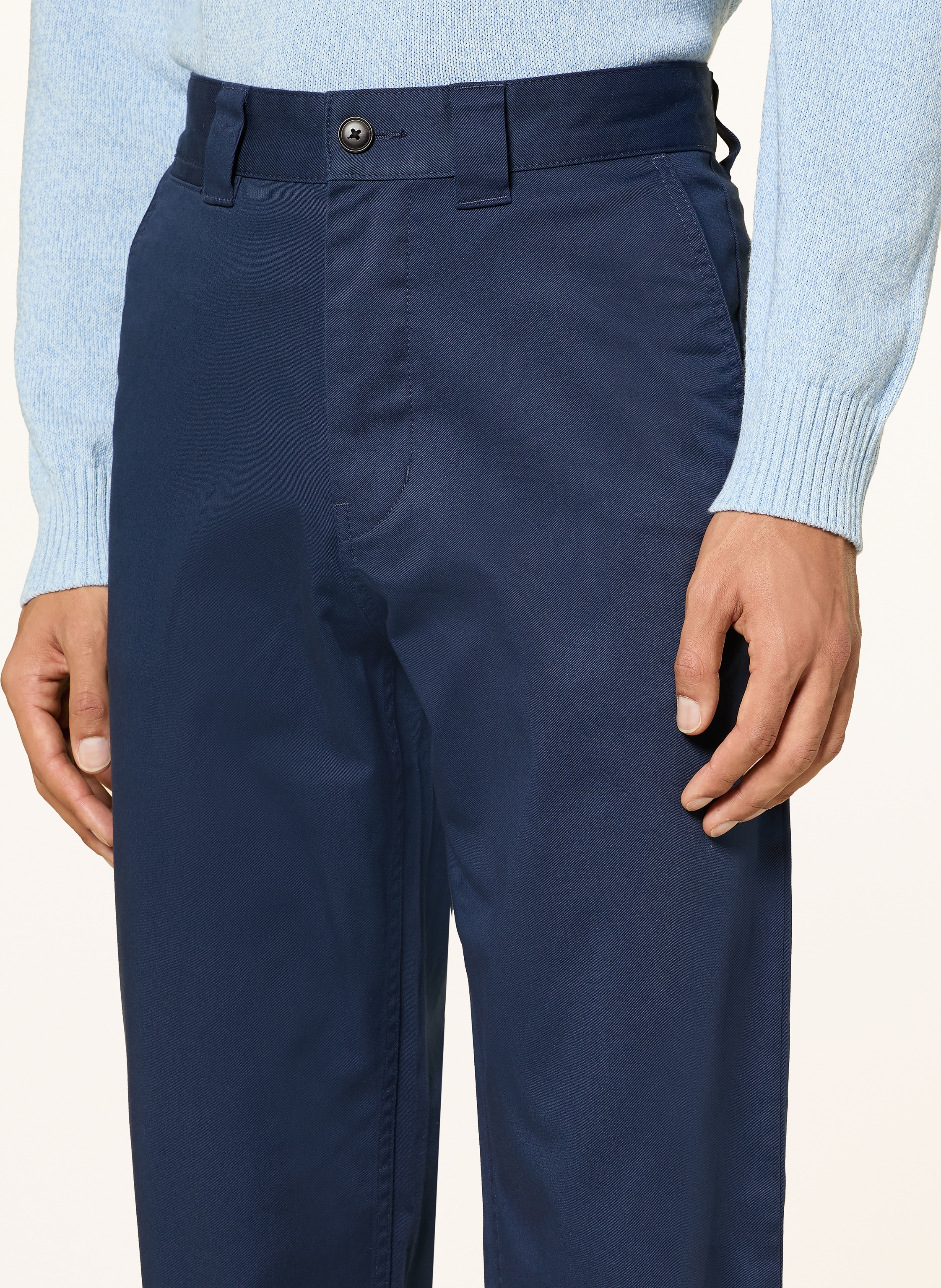 Thumbnail - Boss Chino Chino Straight Fit blau