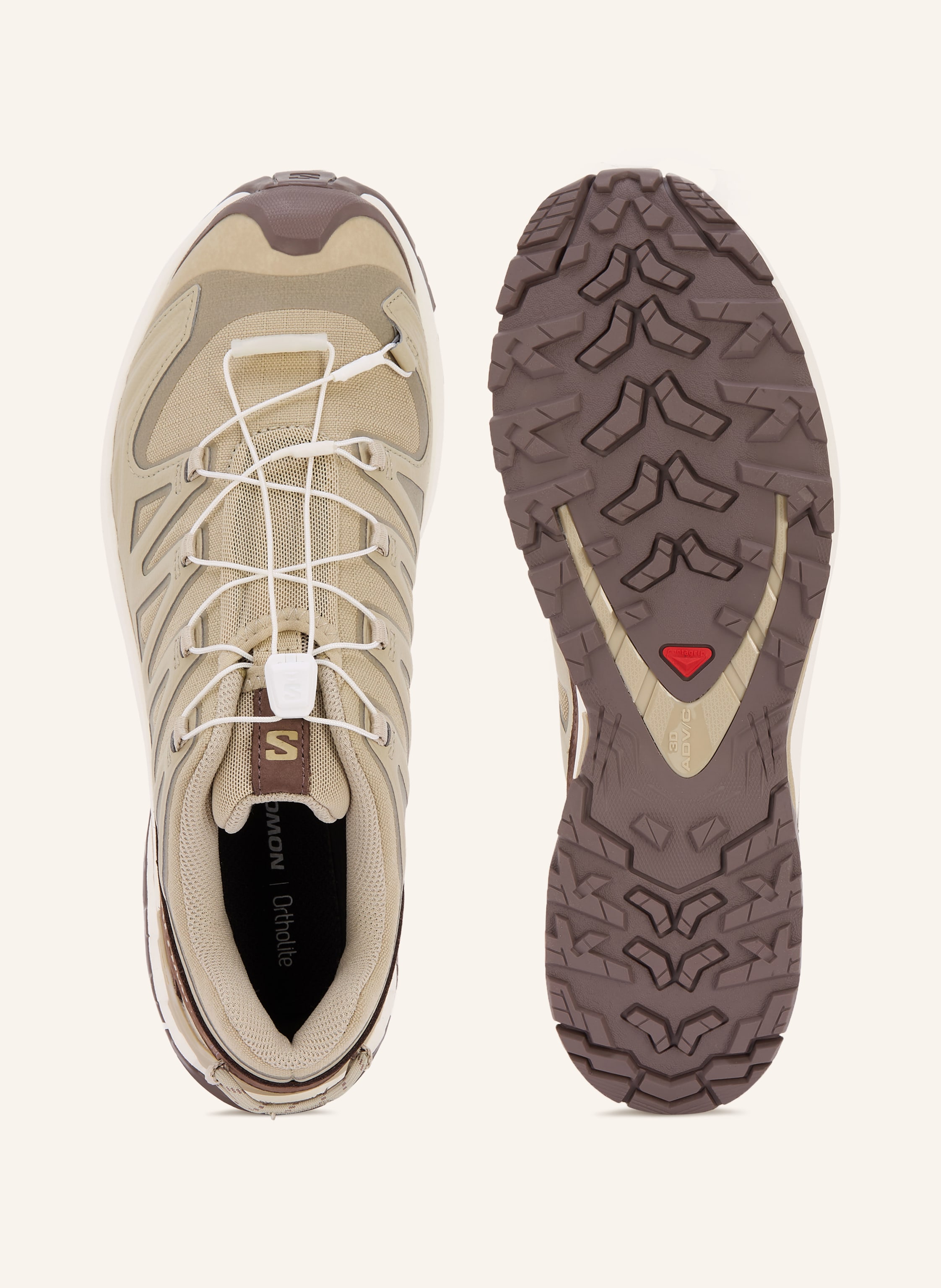 Thumbnail - Salomon Wanderschuhe Xa Pro 3d v9 Lifelong beige