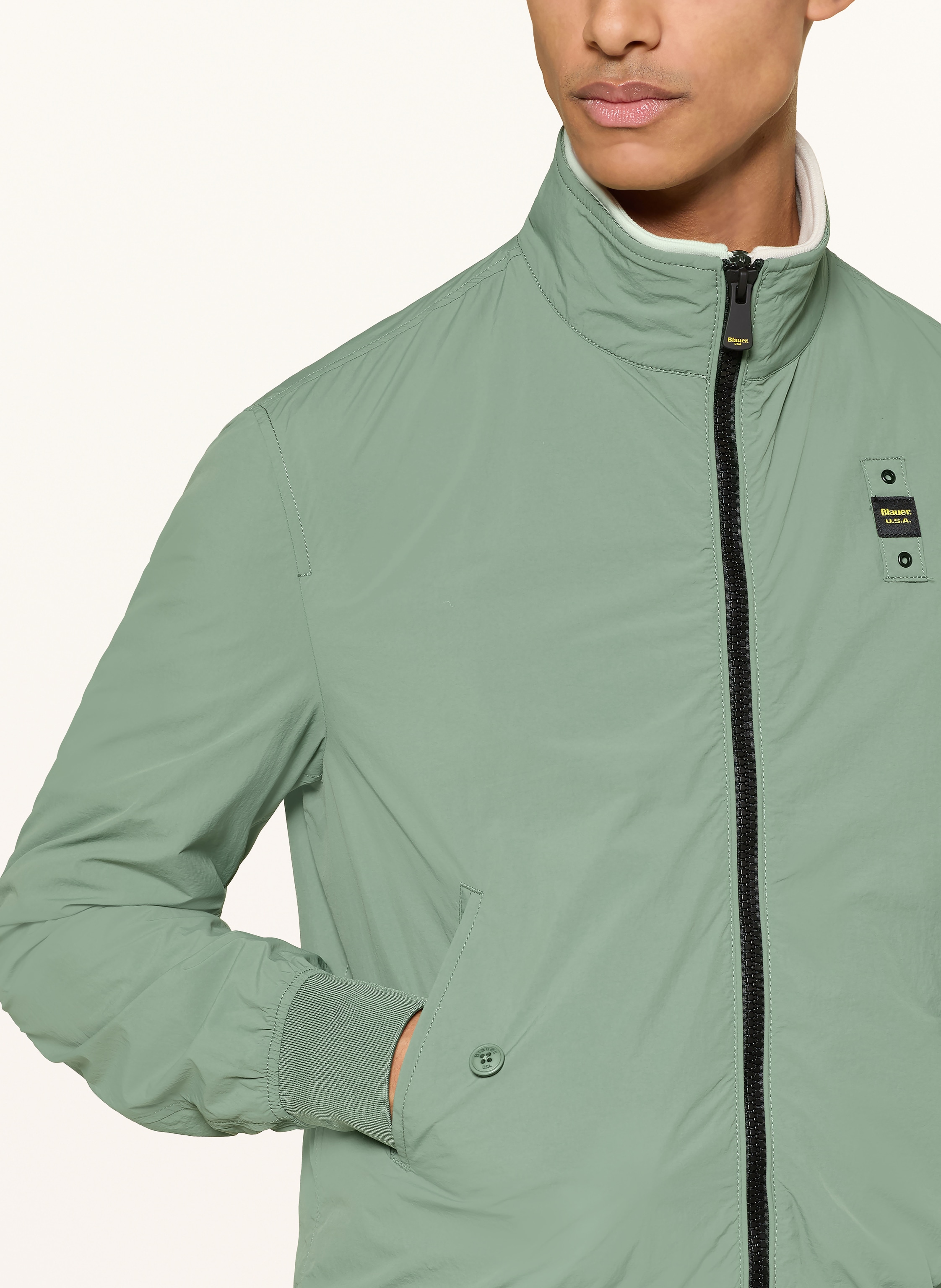 Thumbnail - Blauer Blouson Alwin gruen