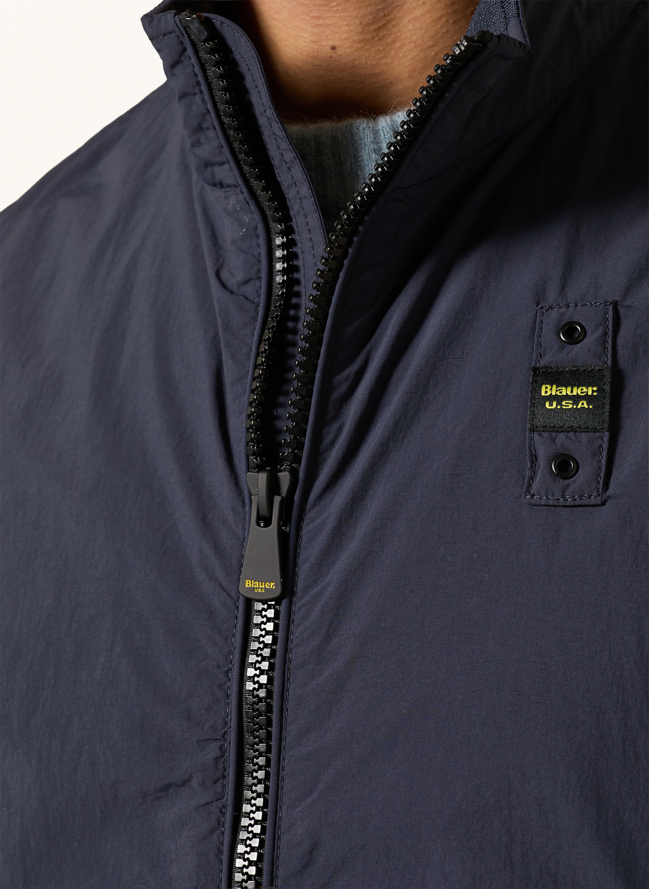 Thumbnail - Blauer Blouson Alwin blau