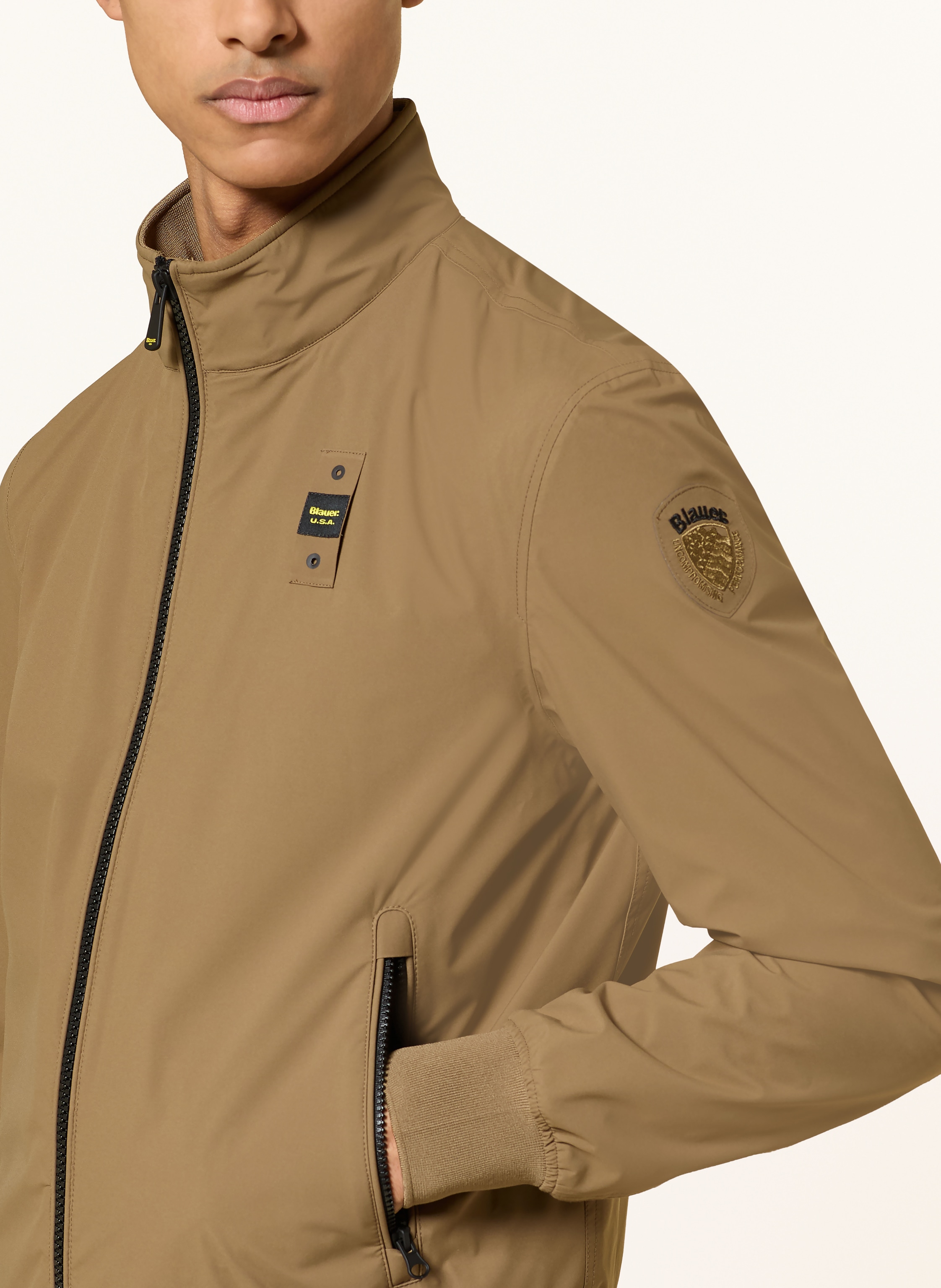 Thumbnail - Blauer Blouson Anson braun