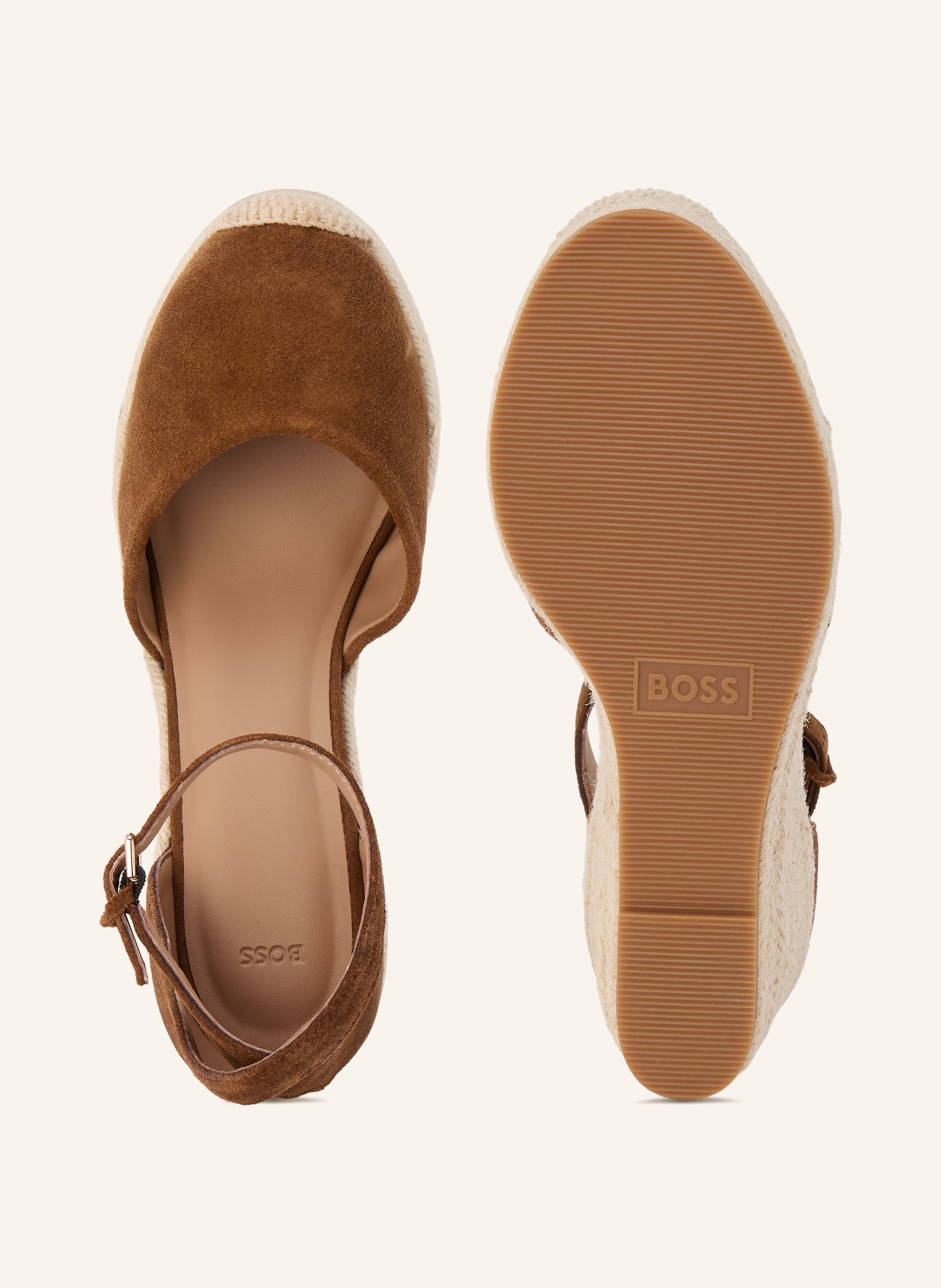 Thumbnail - Boss Wedges Madeira braun
