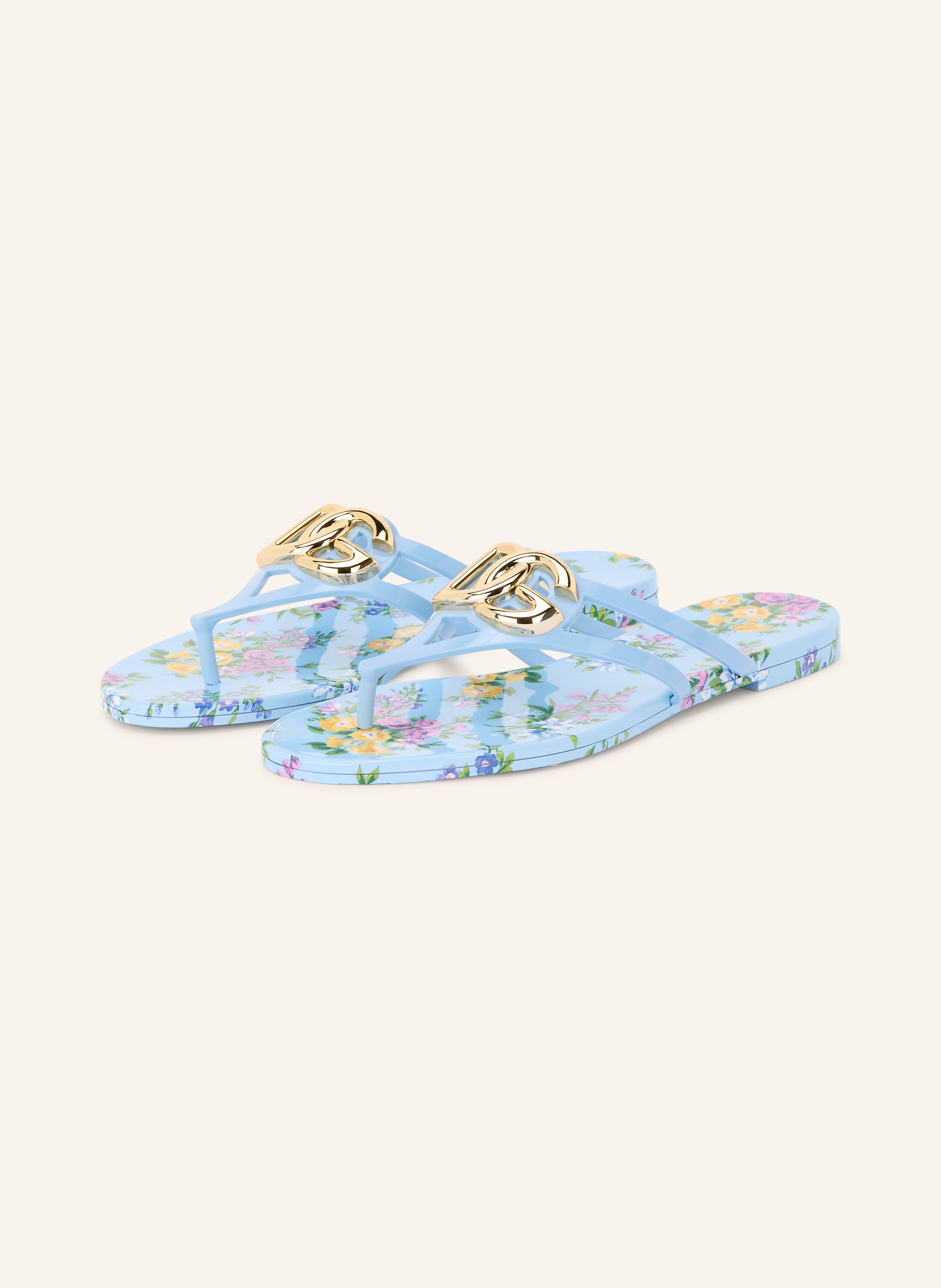 Dolce & Gabbana Zehentrenner blau