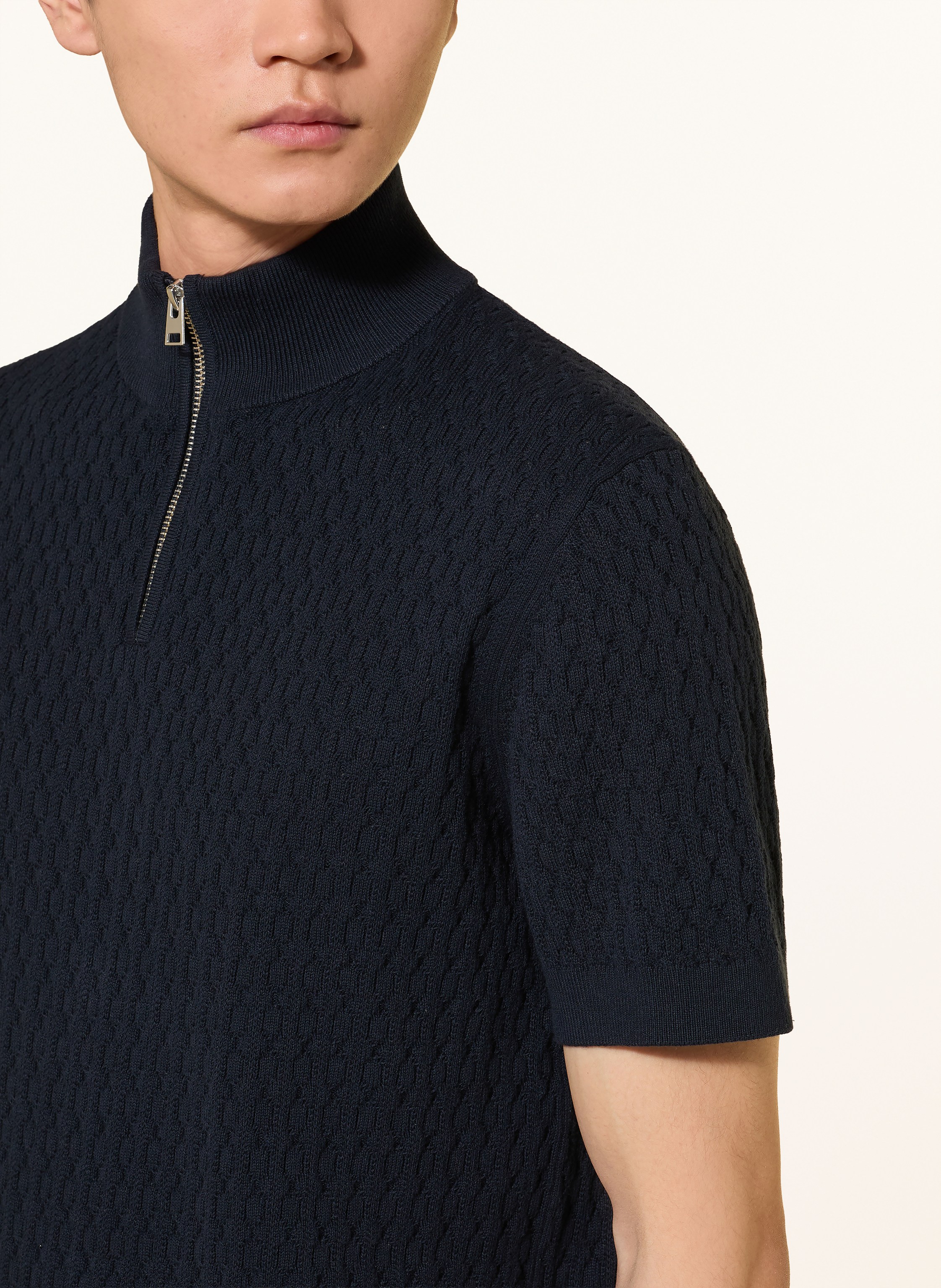 Thumbnail - Nowadays Strickshirt blau