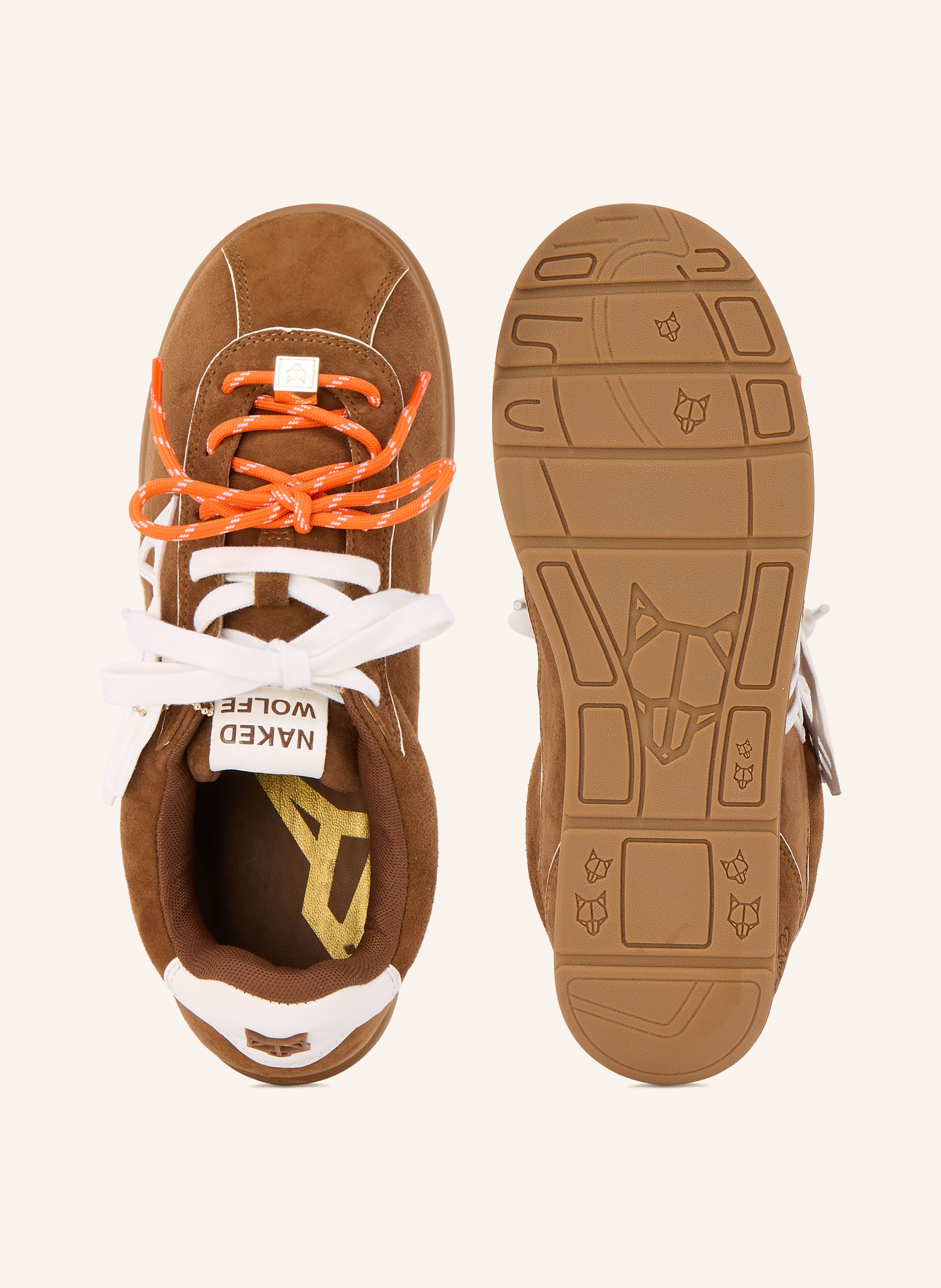 Thumbnail - Naked Wolfe Sneaker Expence braun