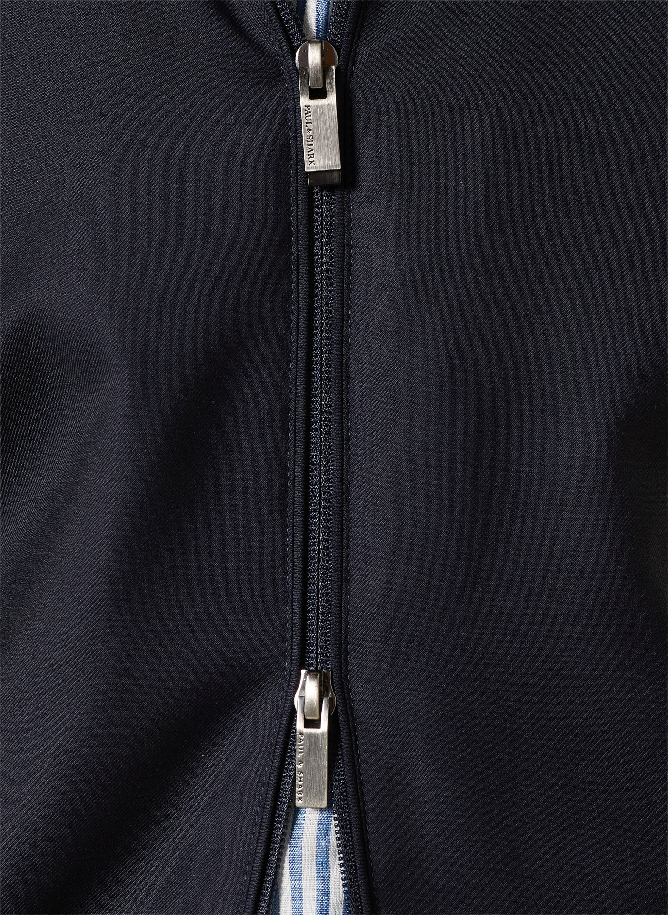 Thumbnail - Paul & Shark Blouson Im Materialmix blau