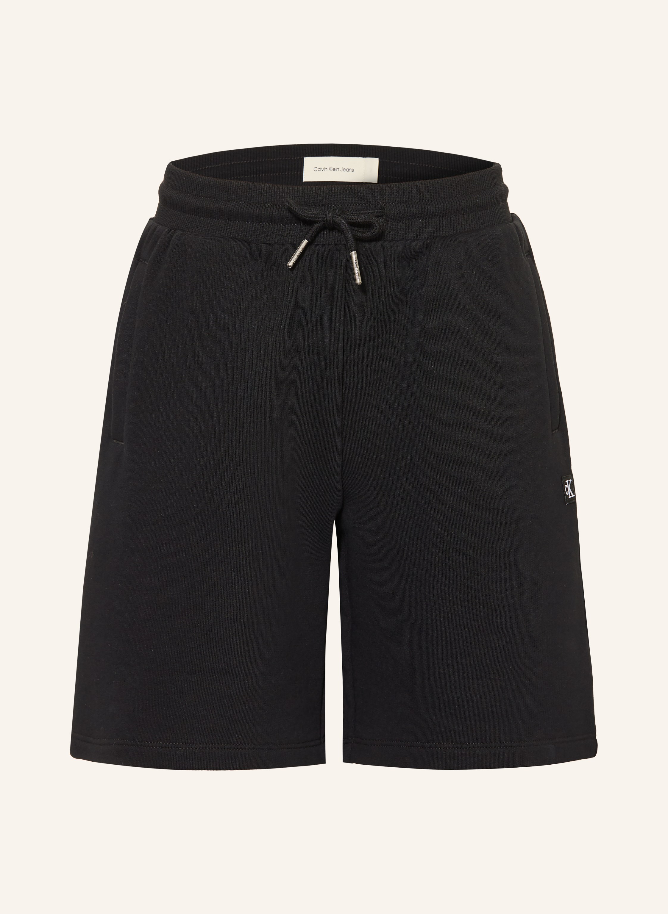 Calvin Klein Sweatshorts schwarz
