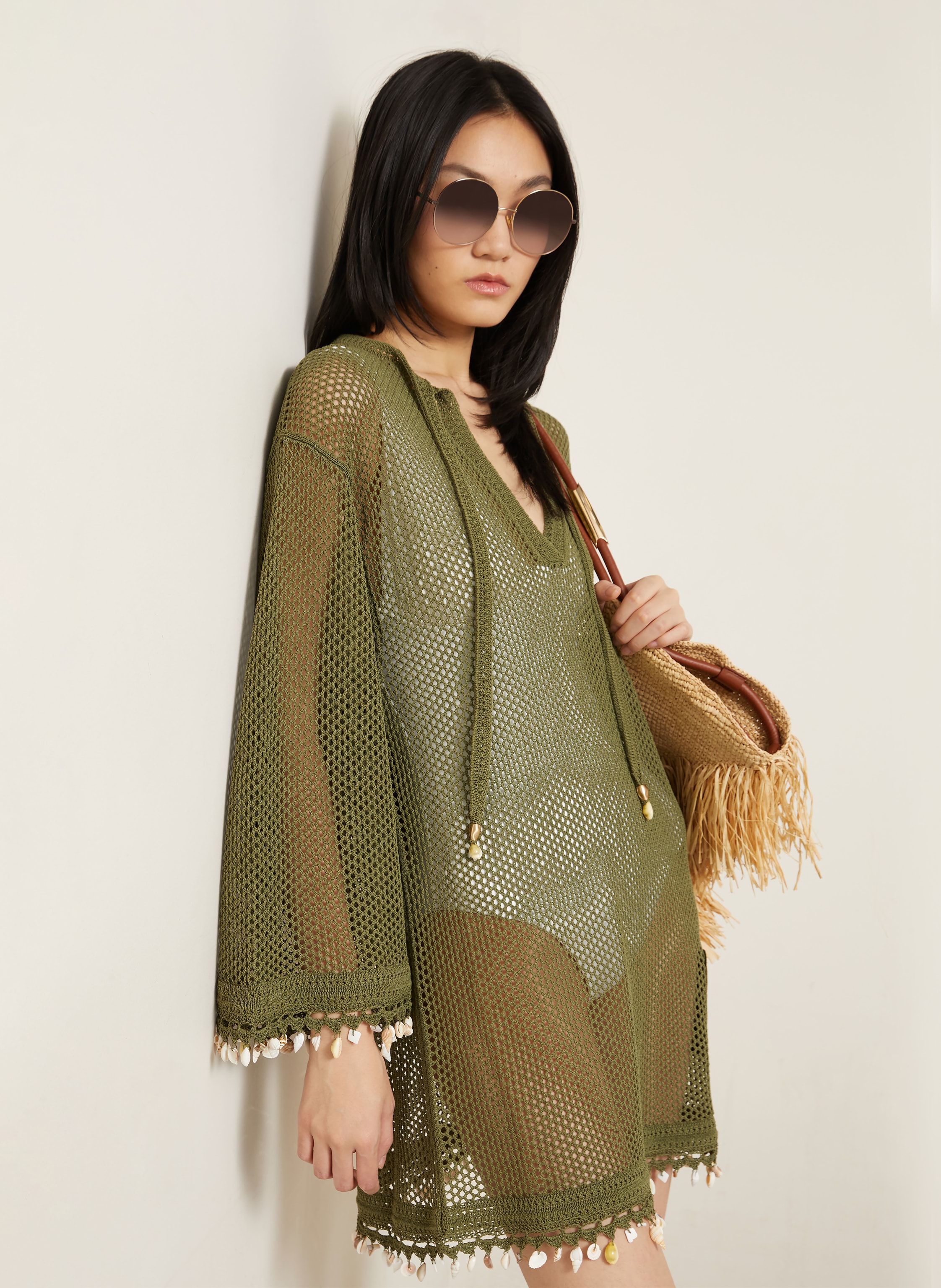 Thumbnail - Zimmermann Strandkleid Wanderlust gruen