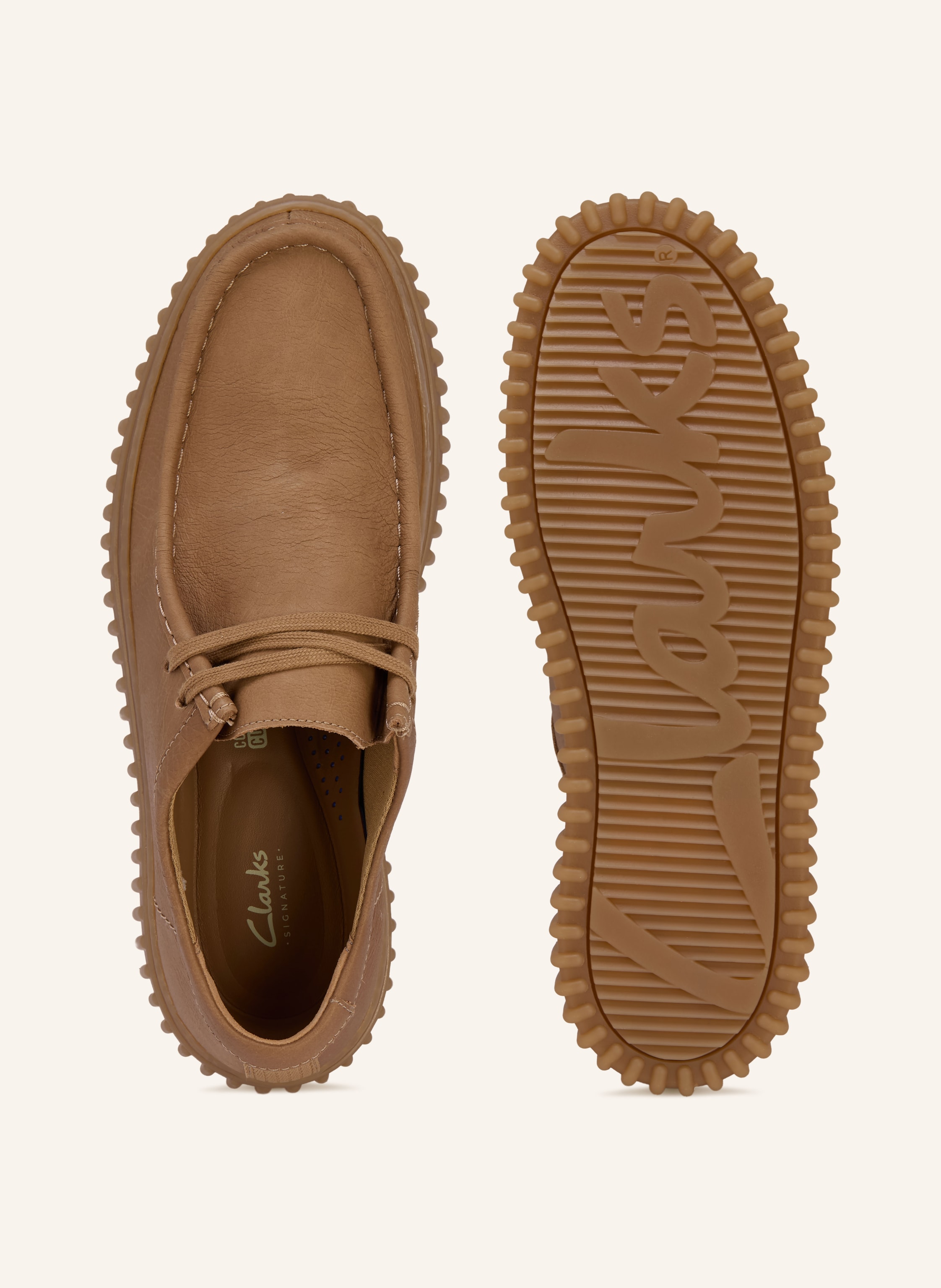 Thumbnail - Clarks Schnürer Torhill Jo beige