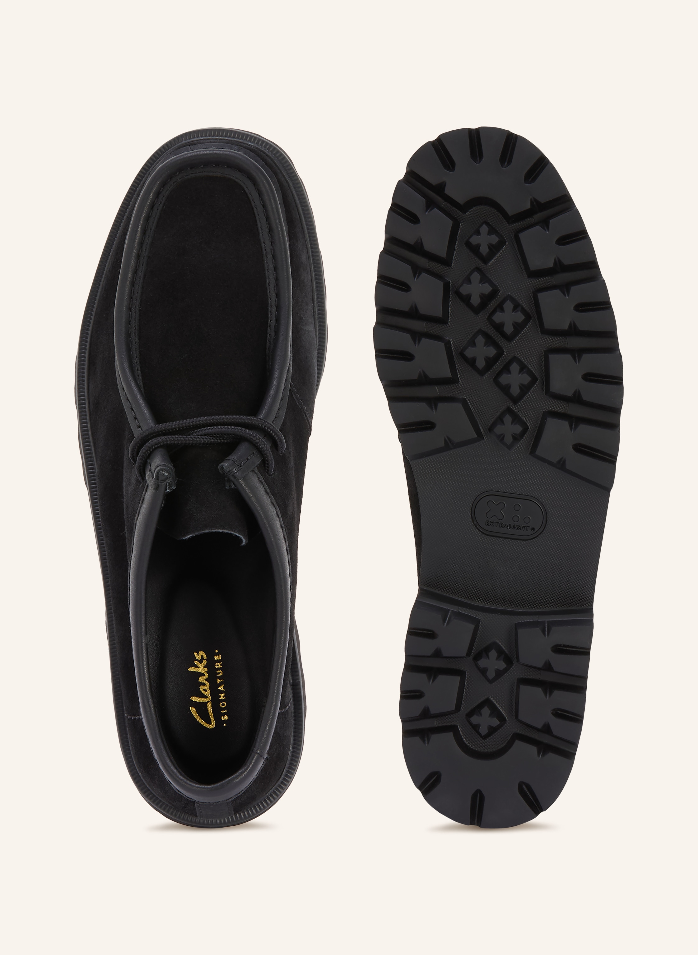 Thumbnail - Clarks Schnürer Cleyhill Seam schwarz