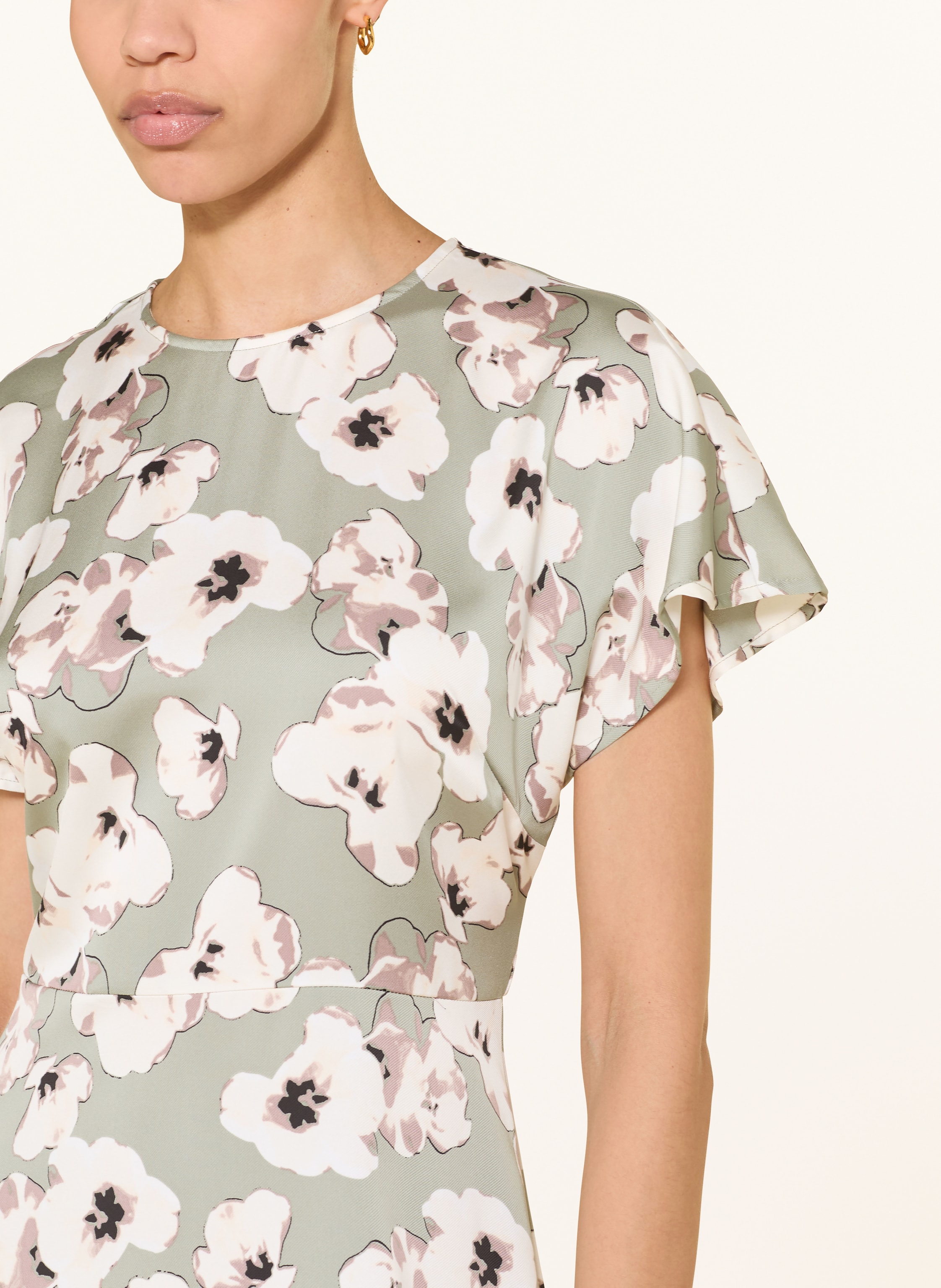 Thumbnail - Calvin Klein Satinkleid gruen