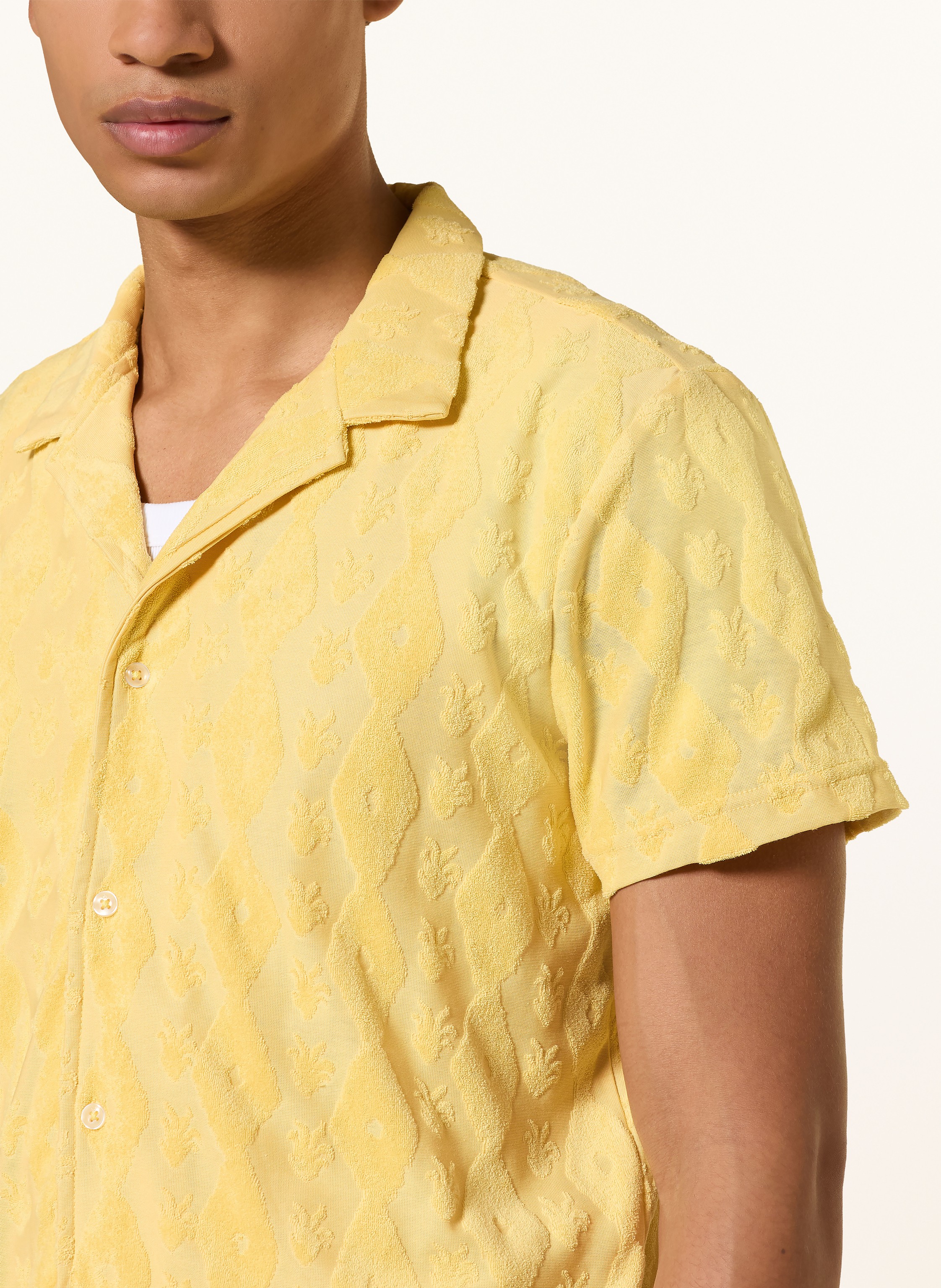 Thumbnail - Scotch & Soda Resorthemd Regular Fit gelb