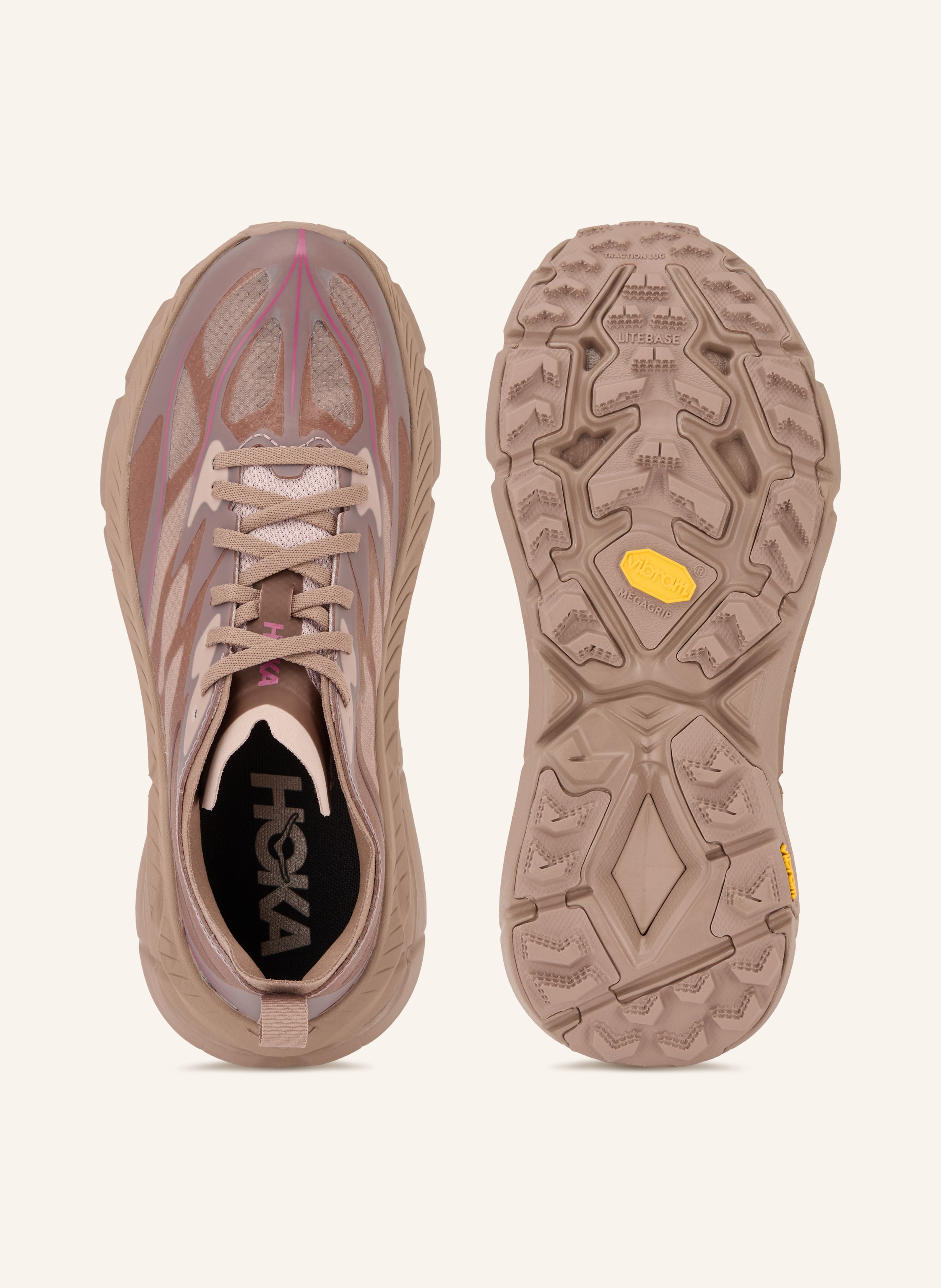 Thumbnail - Hoka Sneaker mafatespeed4 Lite braun