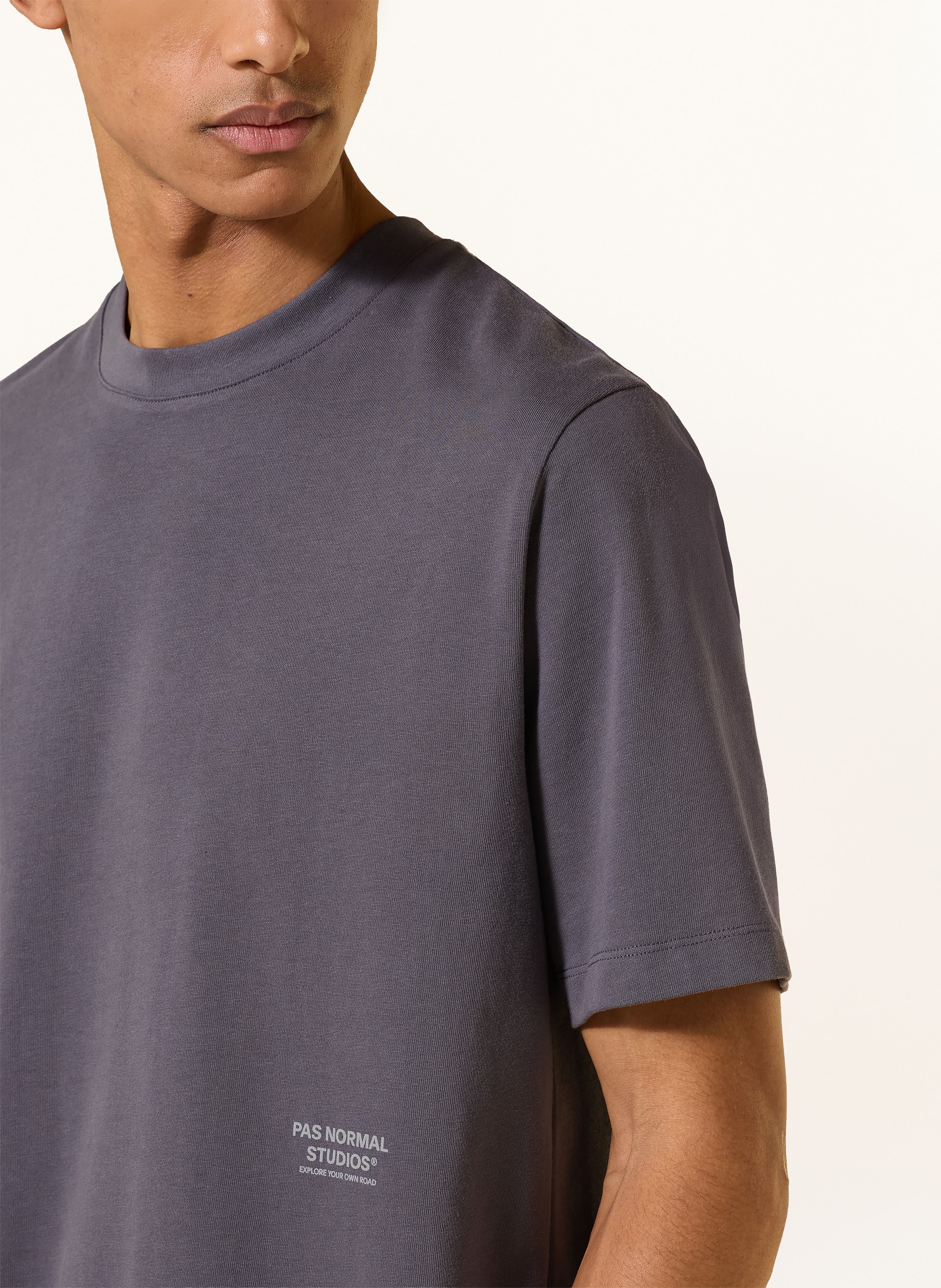 Thumbnail - Pas Normal Studios T-Shirt Off-Race grau