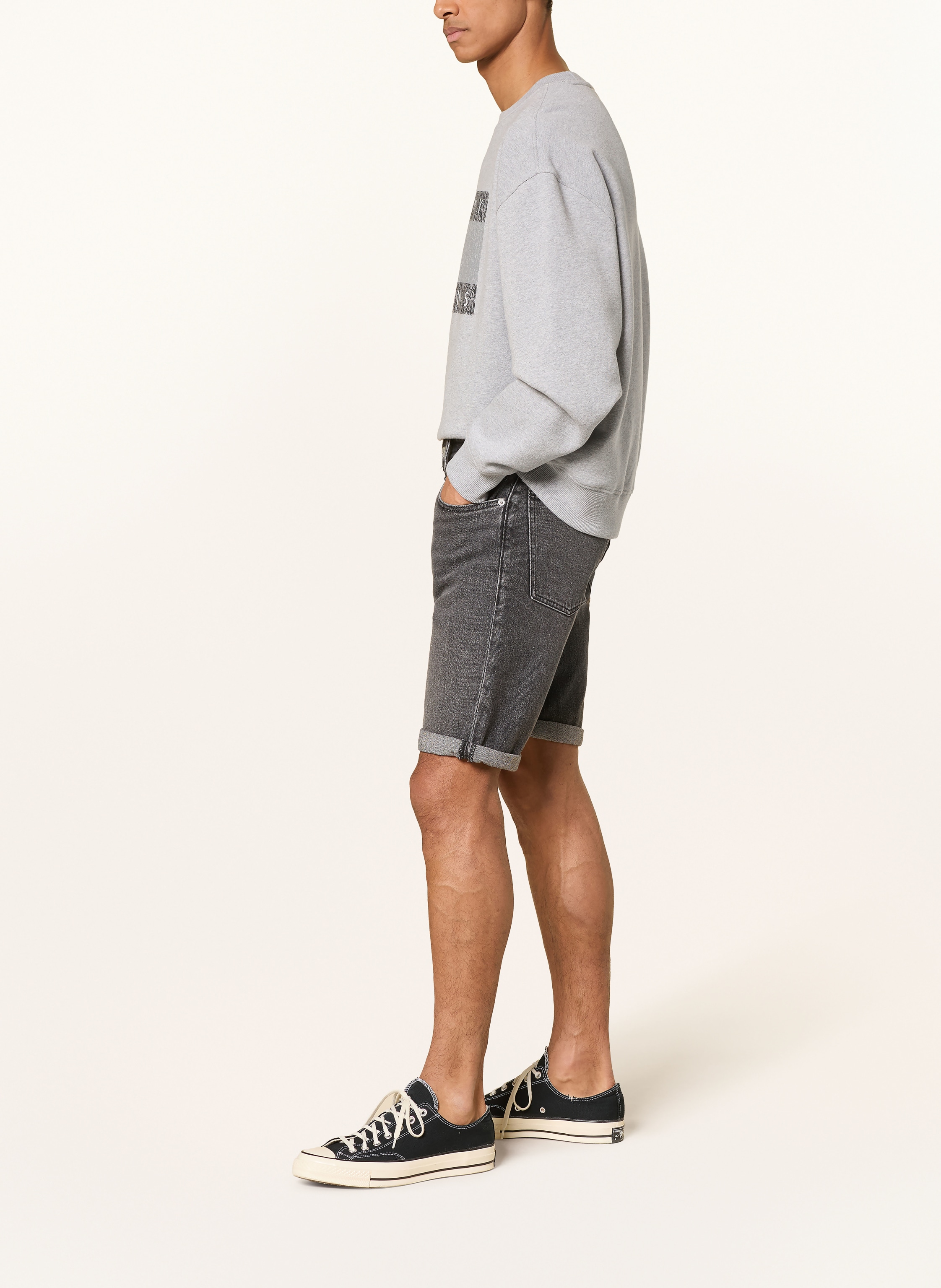 Thumbnail - Tommy Jeans Jeansshorts Ronnie Slim Fit schwarz